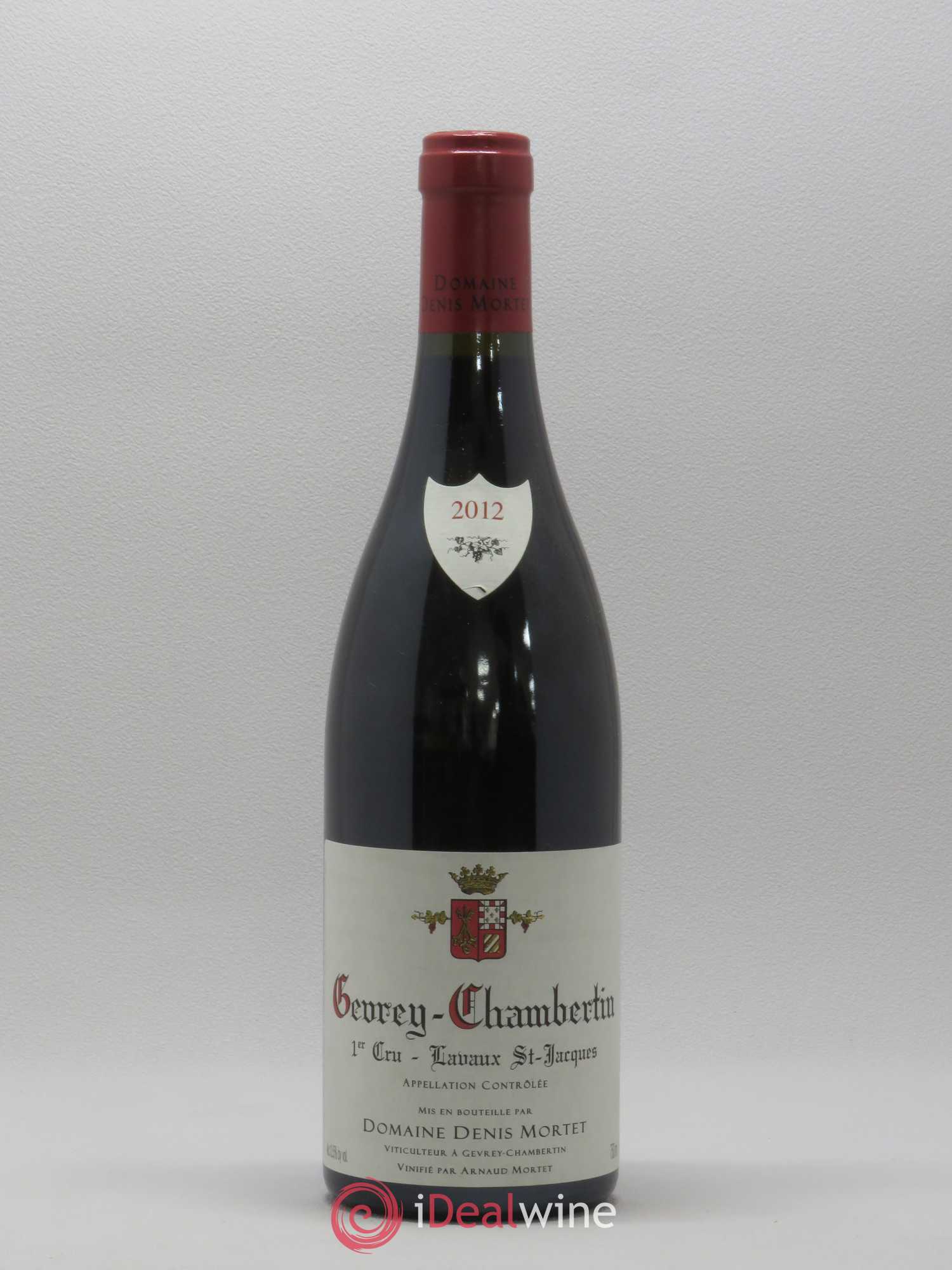 Gevrey-Chambertin 1er Cru Lavaux Saint Jacques Denis Mortet (Domaine) 2012 - Lot de 1 bouteille - 0