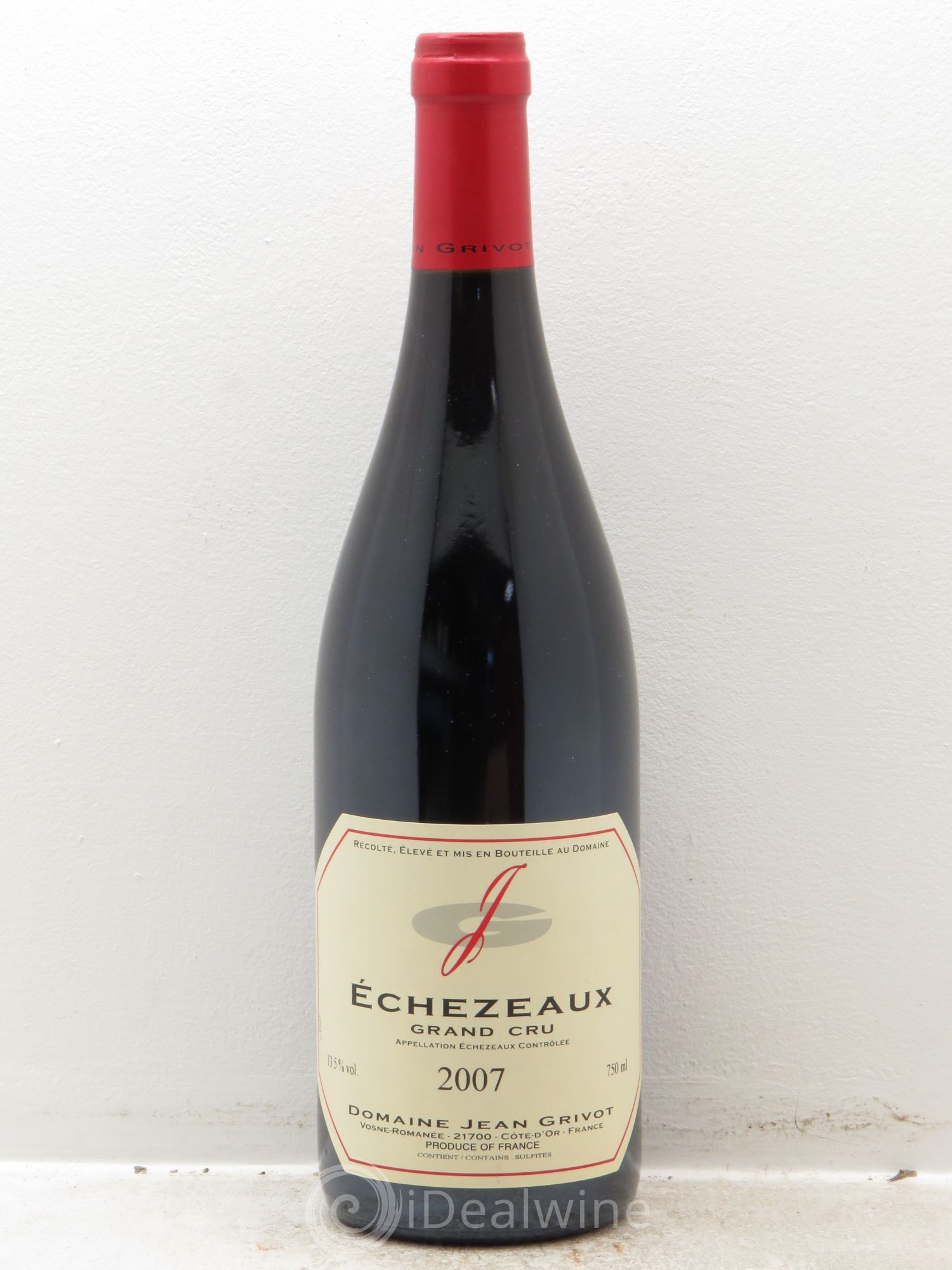 Echezeaux Grand Cru Jean Grivot 2007 - Lot de 1 bouteille - 0