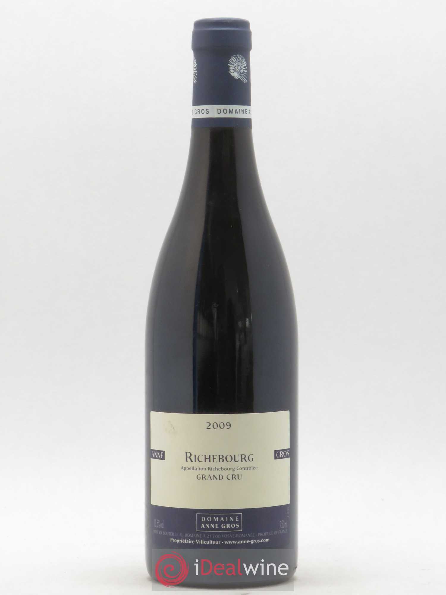 Richebourg Grand Cru Anne Gros 2009 - Lot de 1 bouteille - 0