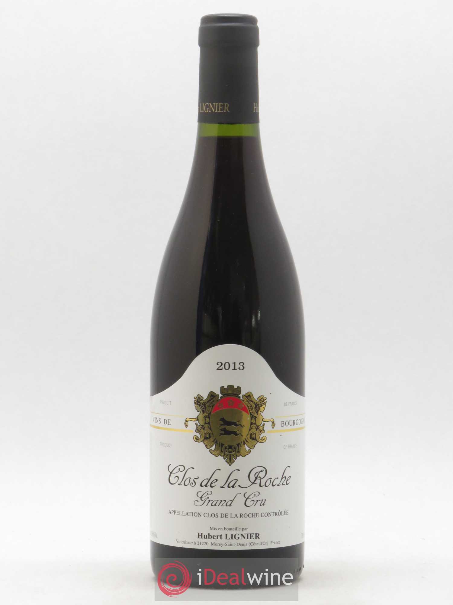 Buy Clos de la Roche Grand Cru Hubert Lignier (Domaine) 2013 (lot
