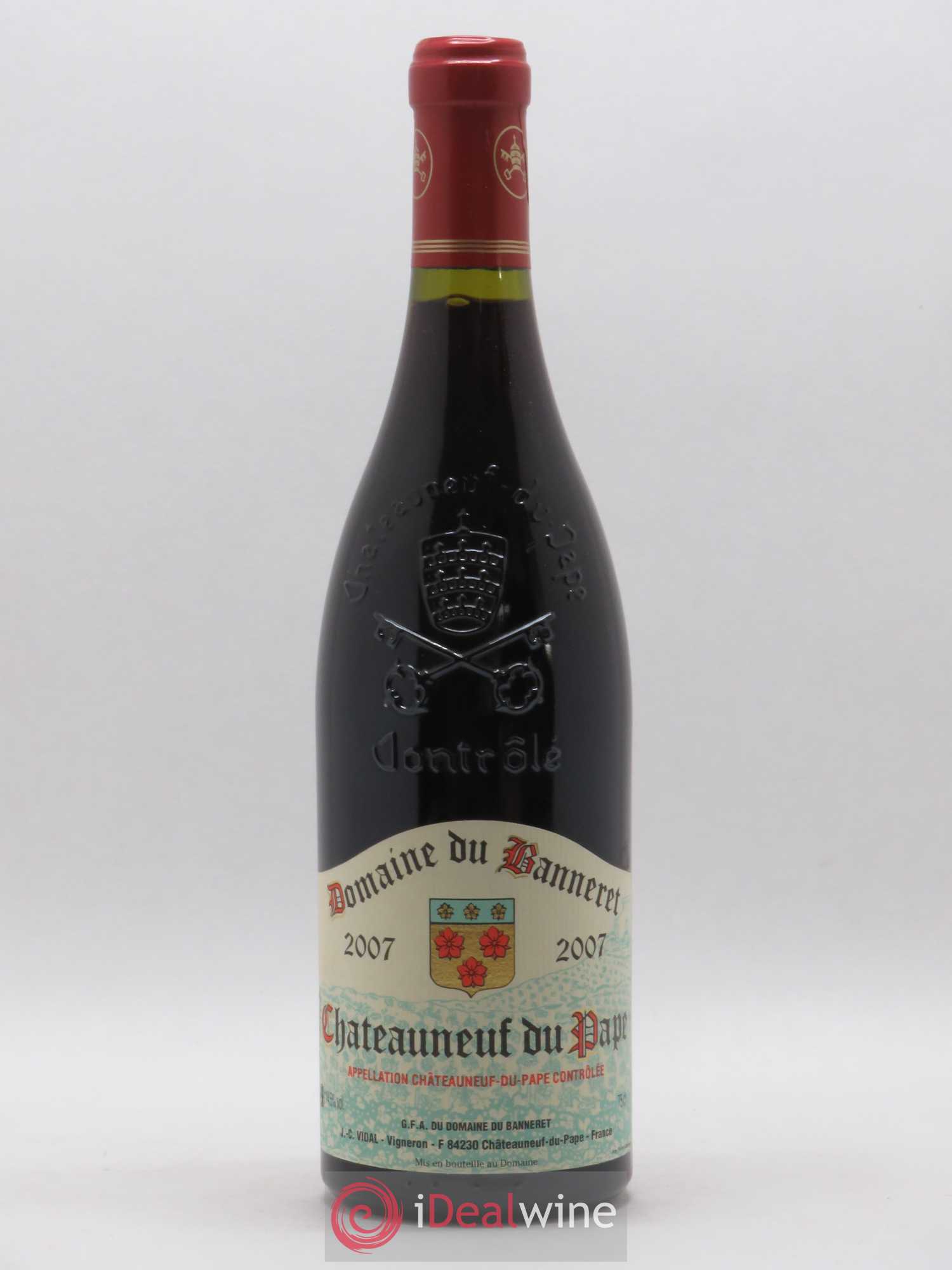 Châteauneuf-du-Pape 2007 - Posten von 1 Flasche - 0
