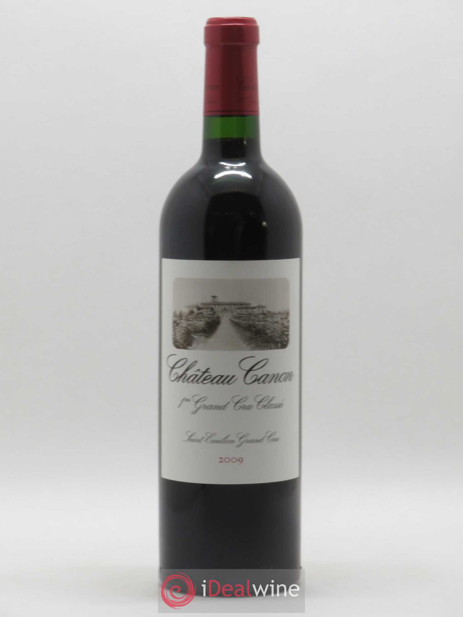 Château Canon 1er Grand Cru Classé B 2009 - Lot de 1 bouteille - 0