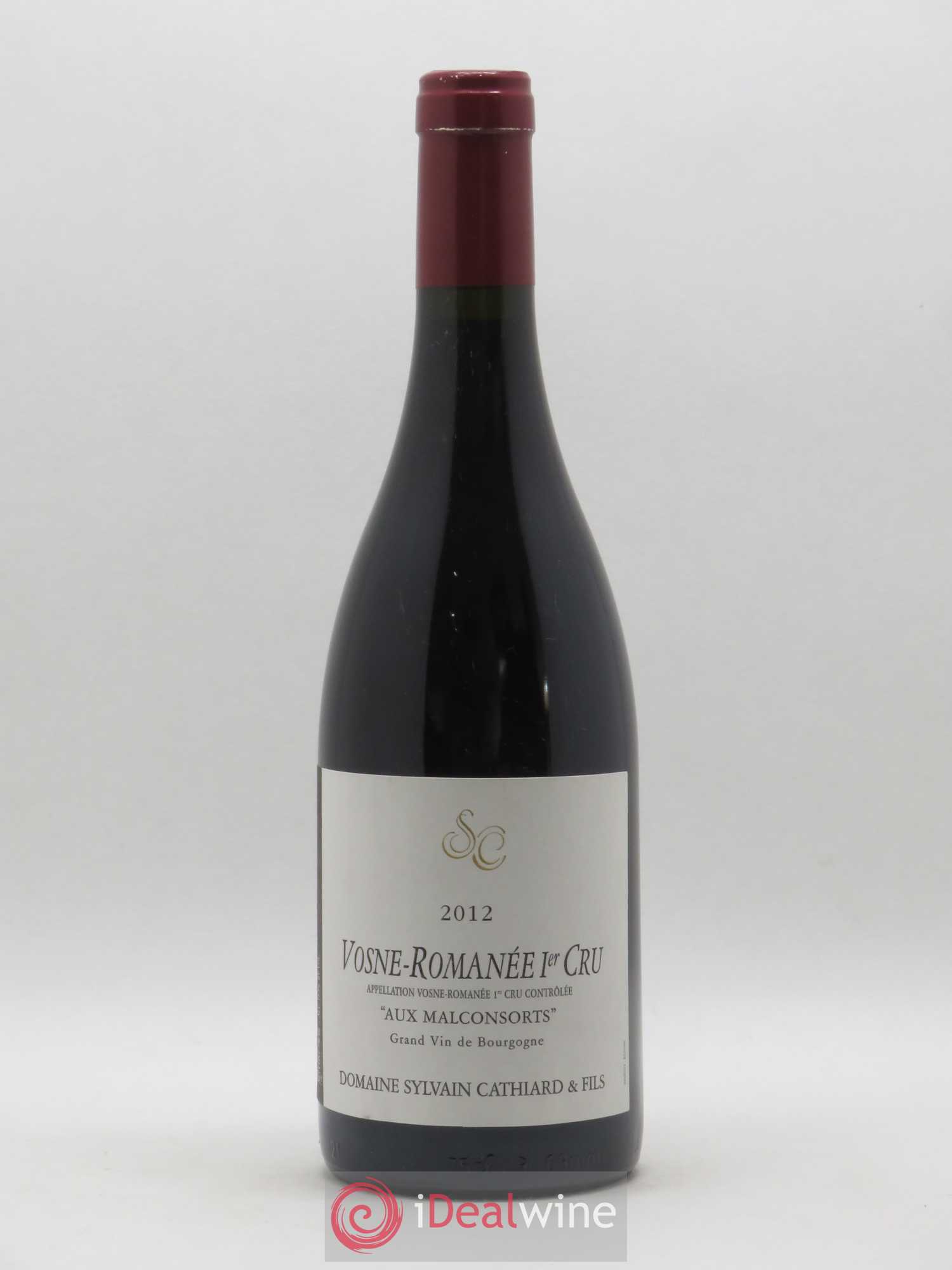 Vosne-Romanée 1er Cru Aux Malconsorts Sylvain Cathiard & Fils 2012 - Lot de 1 bouteille - 0