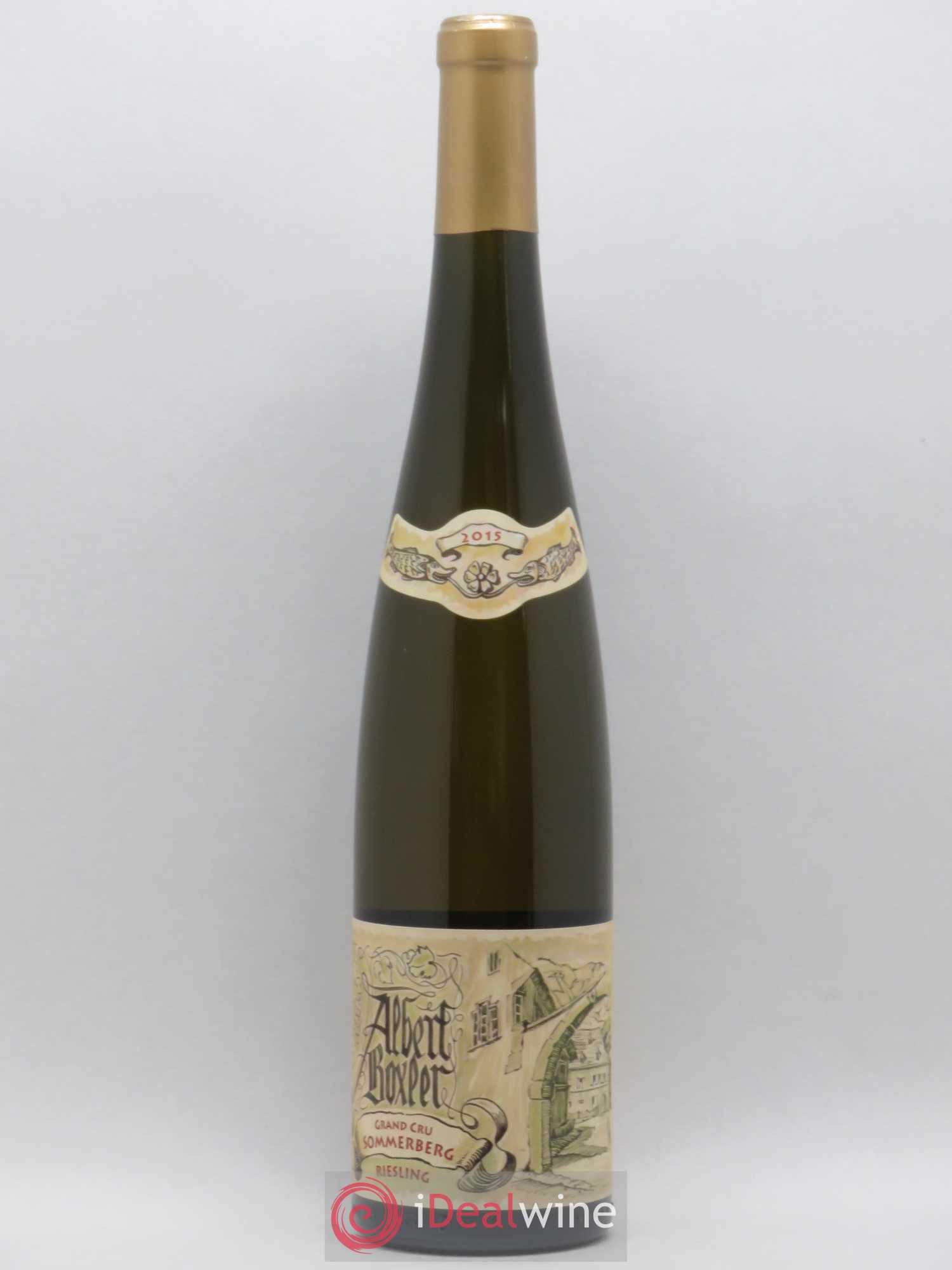 Alsace Riesling Grand Cru Sommerberg Albert Boxler JV 2015 - Posten von 1 Flasche - 0