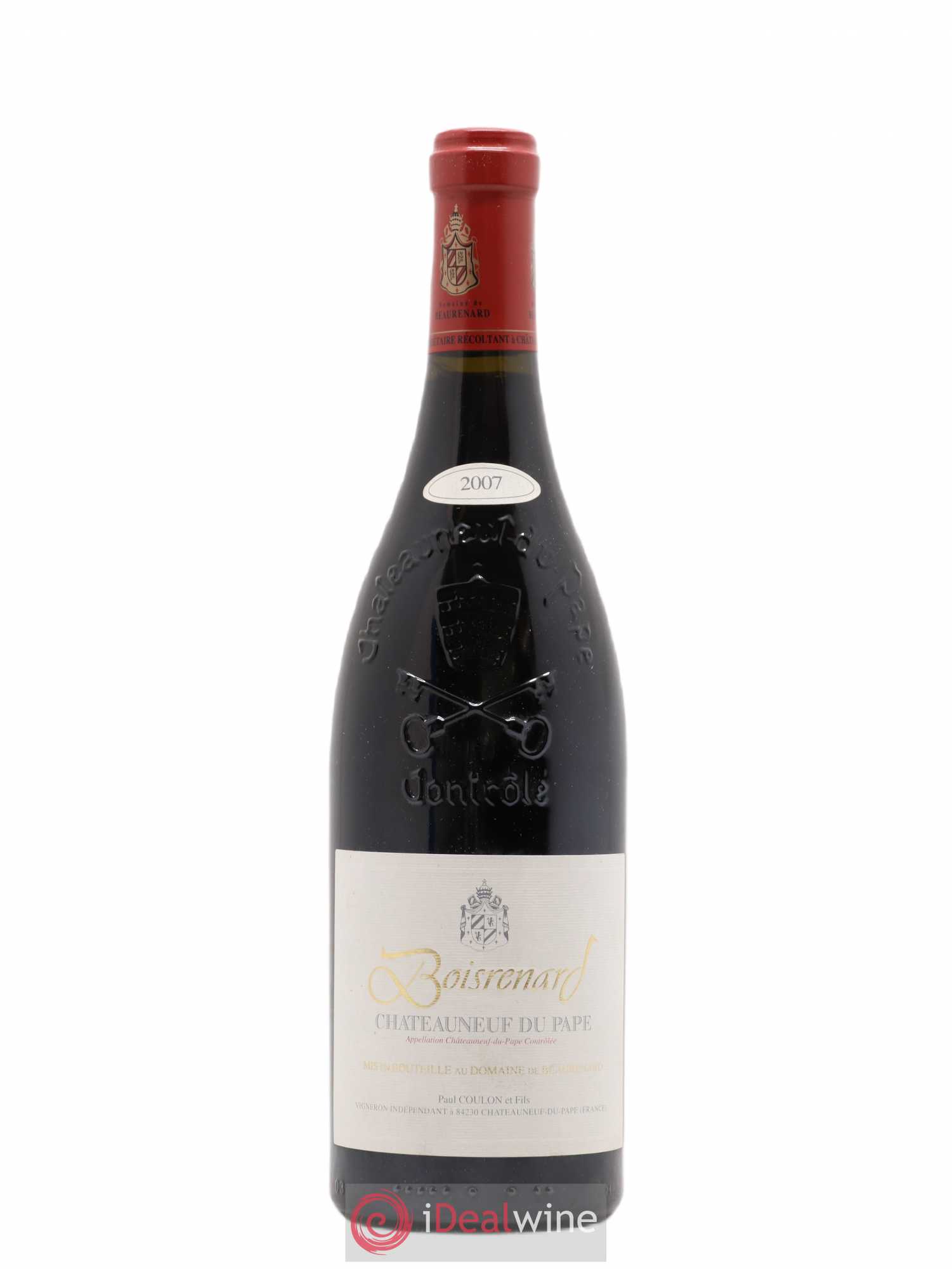 Châteauneuf-du-Pape Cuvée Boisrenard Beaurenard (Domaine de) 2007 - Lot de 1 bouteille - 0