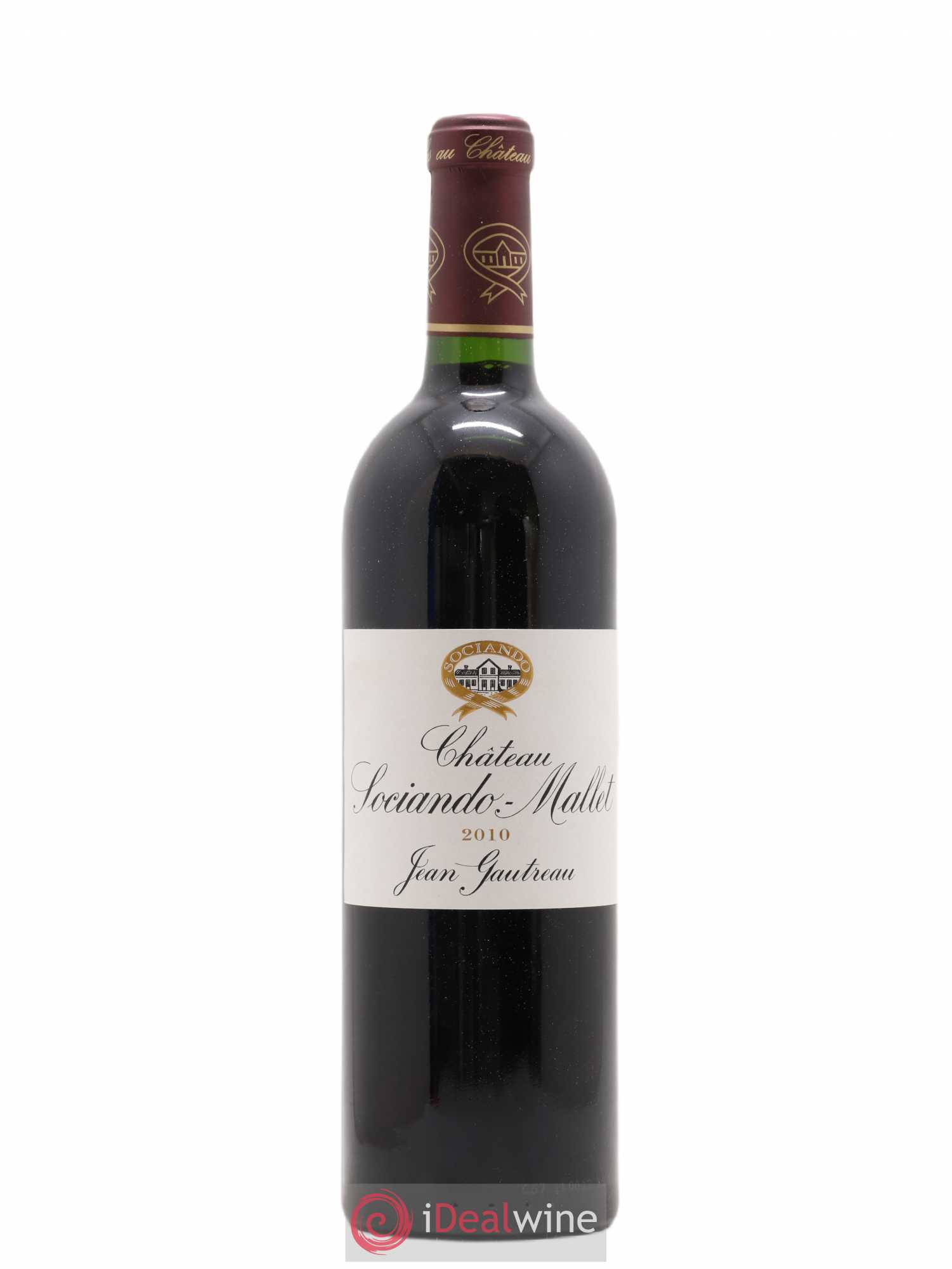 Château Sociando Mallet 2010 - Lot de 1 bouteille - 0
