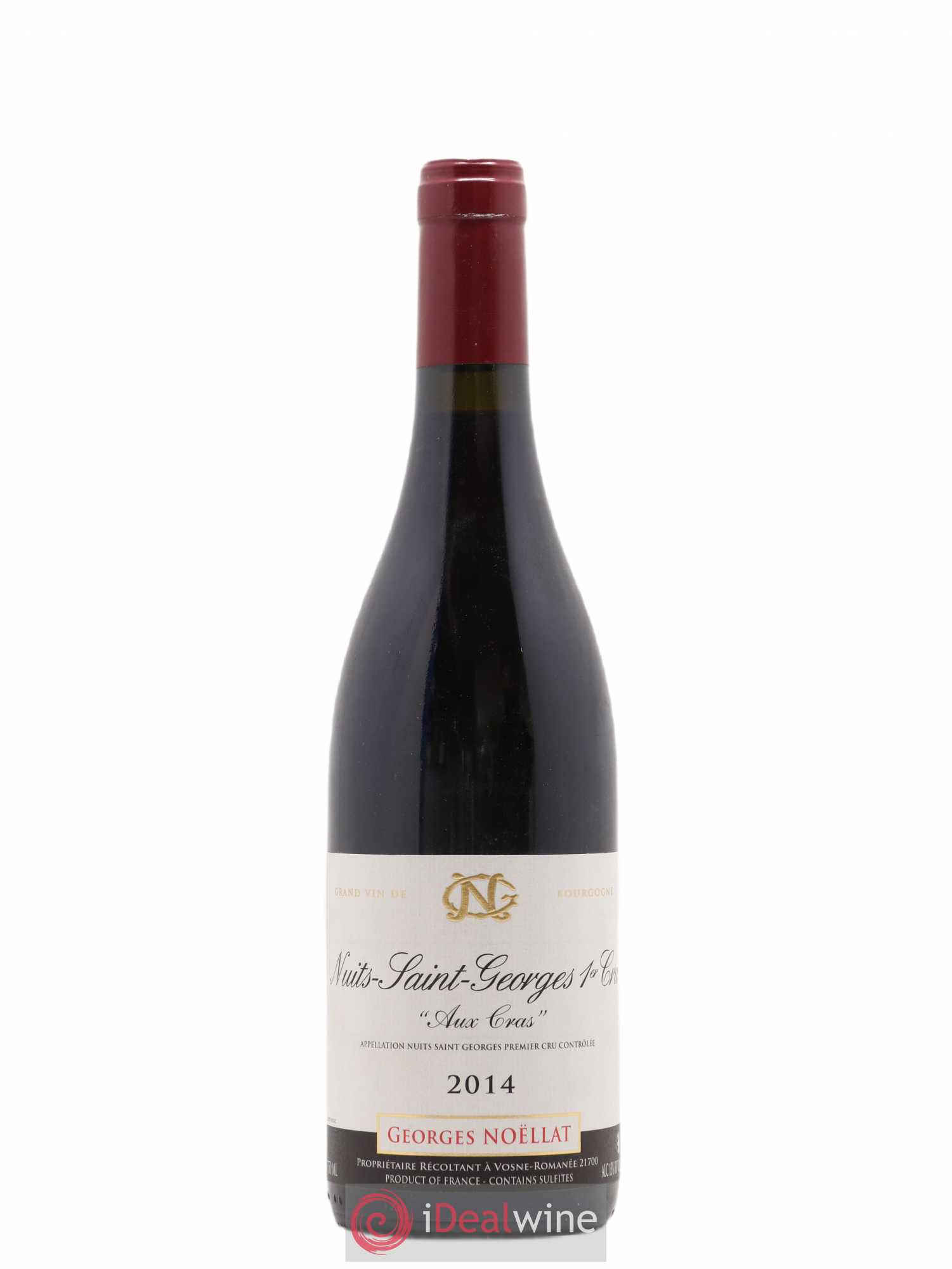 Nuits-Saint-Georges 1er Cru Aux Cras Georges Noëllat (Domaine) 2014 - Lot de 1 bouteille - 0