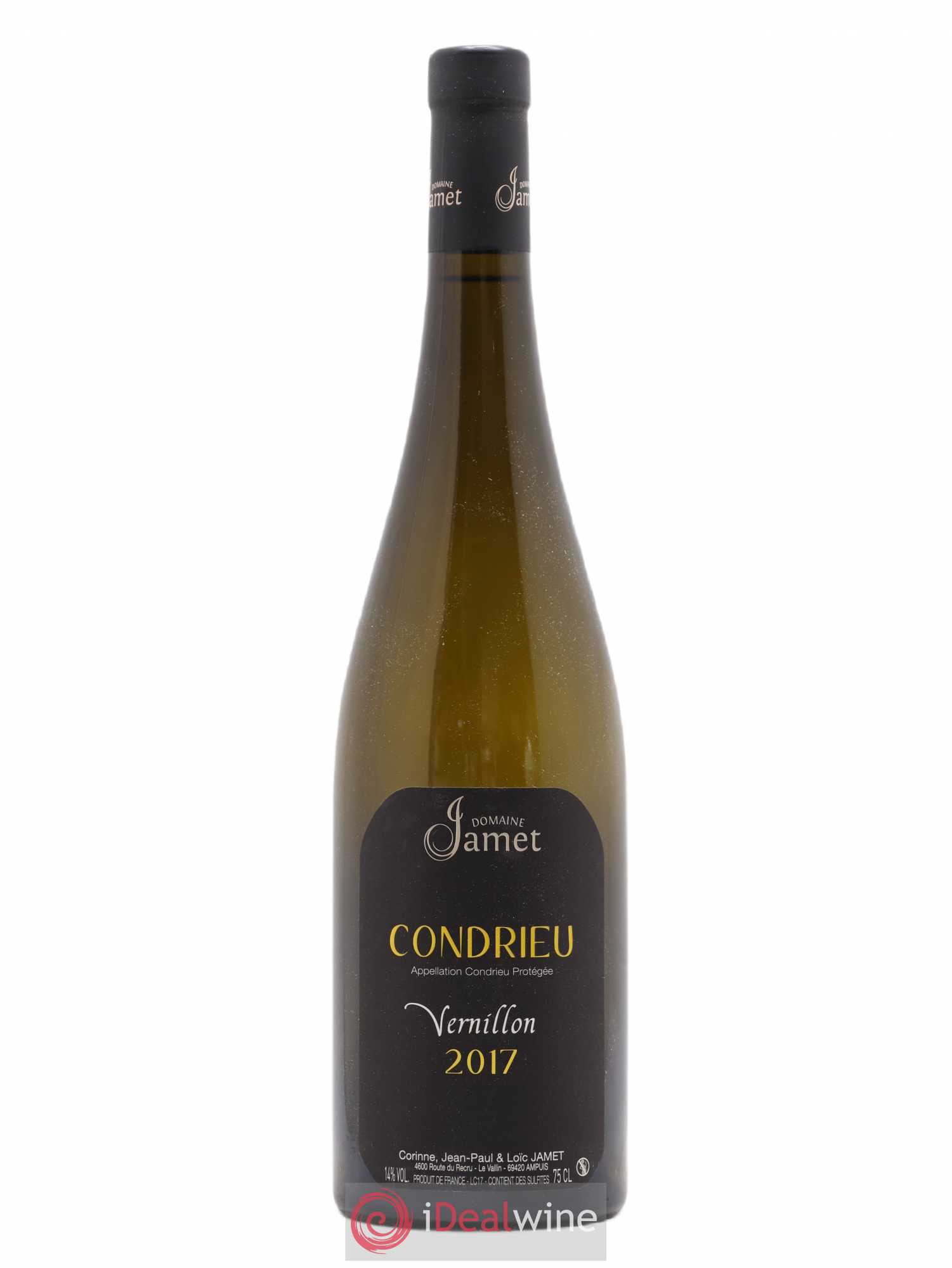 Condrieu Vernillon Jamet (Domaine) 2017 - Lot de 1 bouteille - 0