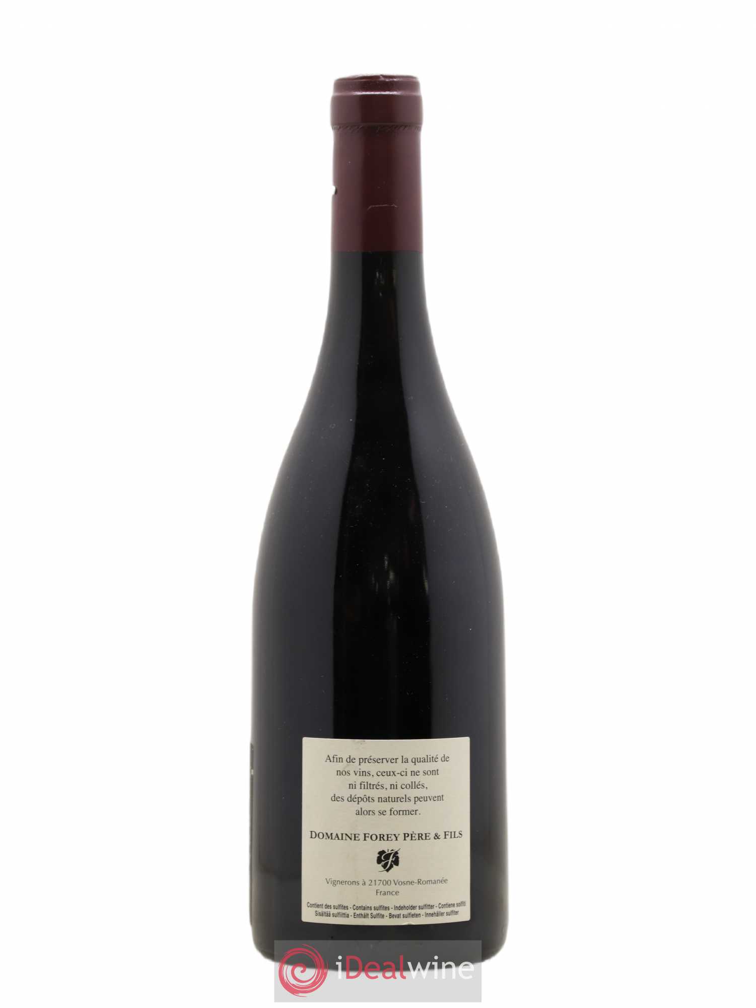 Vosne-Romanée 1er Cru Les Gaudichots Forey Père et Fils (Domaine) 2015 - Lot de 1 bouteille - 1