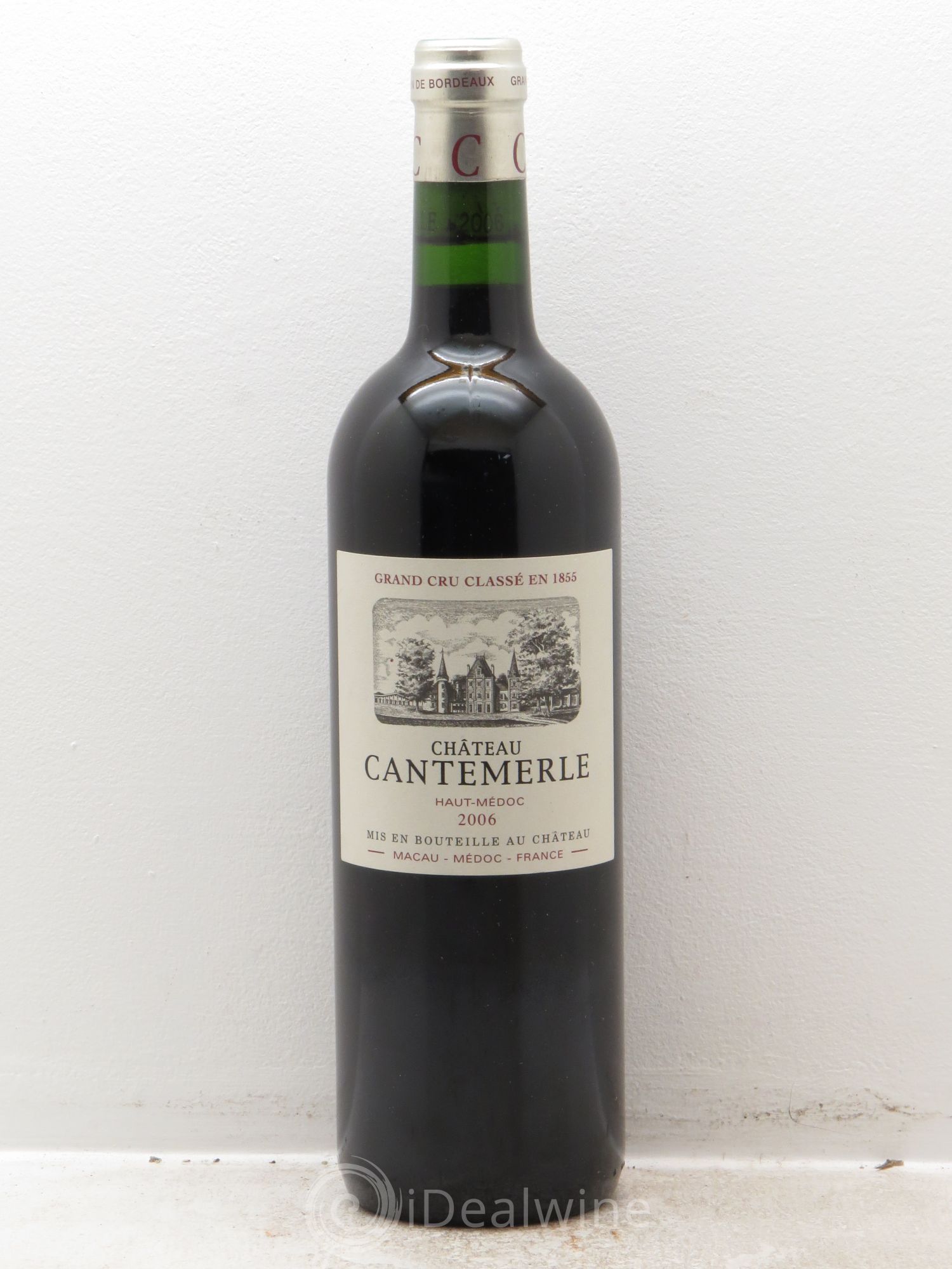 Château Cantemerle 5ème Grand Cru Classé 2006 - Lot de 1 bouteille - 0