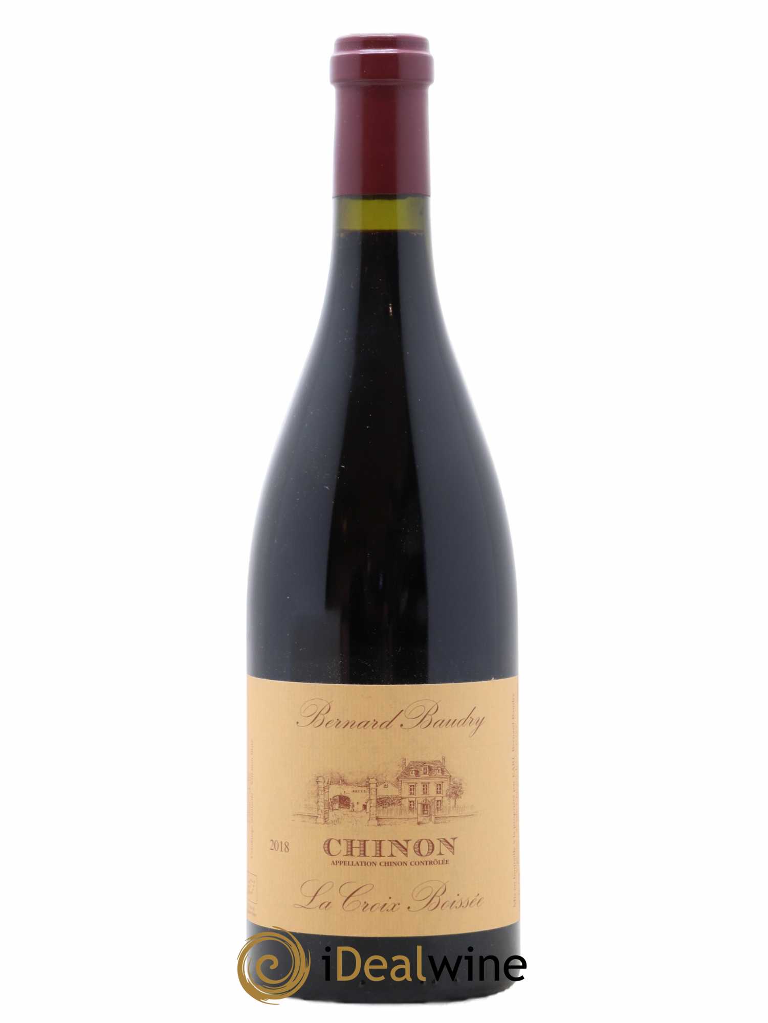 Chinon La Croix Boissée Bernard Baudry 2018 - Lot de 1 bouteille - 0