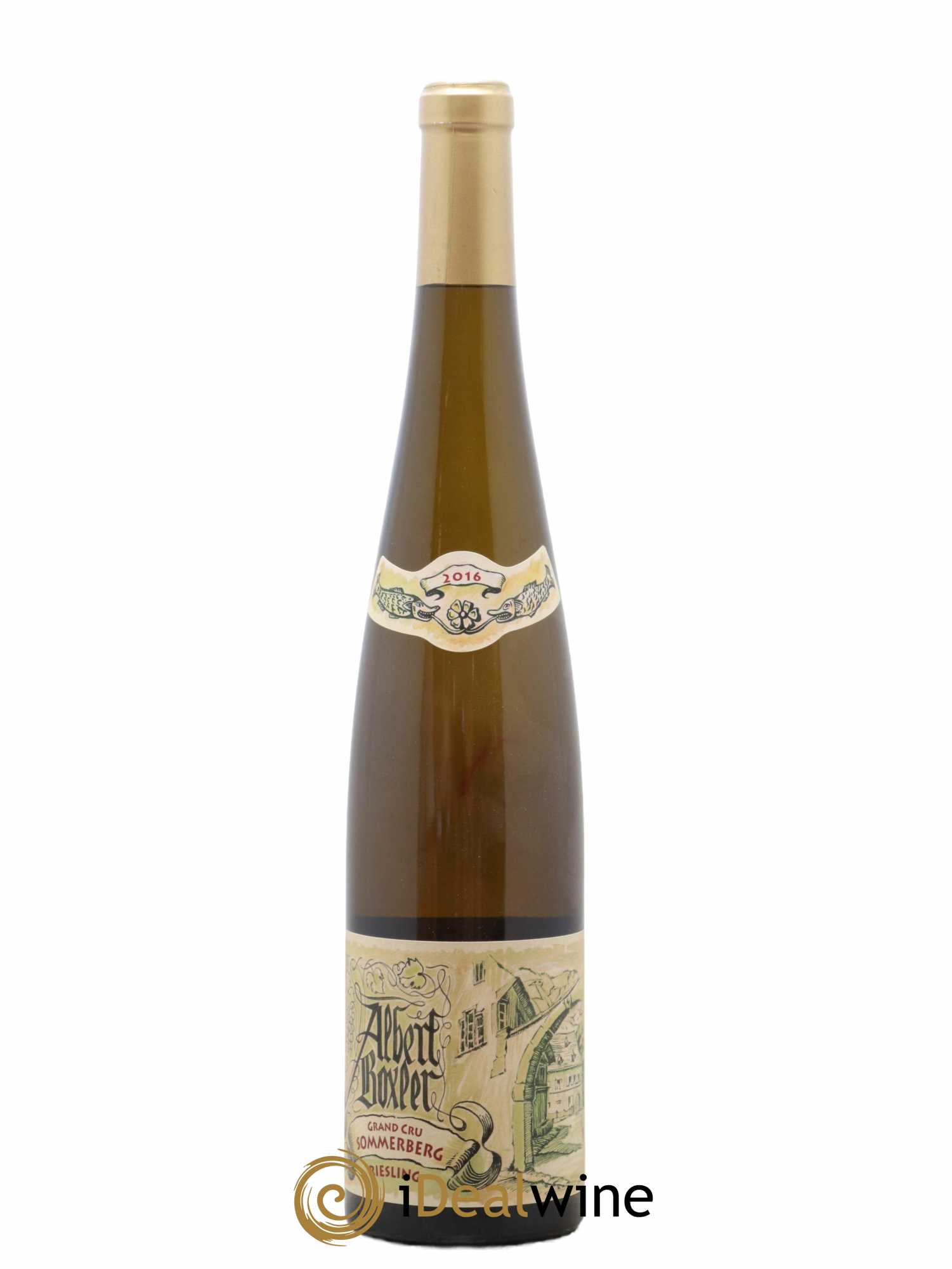 Alsace Riesling Grand Cru Sommerberg Albert Boxler 2016 - Lot de 1 bouteille - 0
