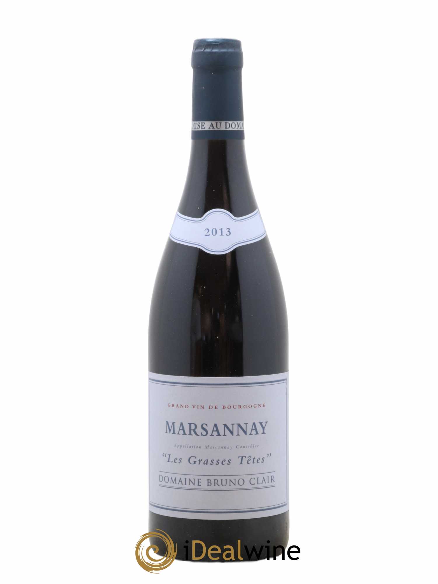 Marsannay Les Grasses Tetes Bruno Clair (Domaine) 2013 - Lot de 1 bouteille - 0