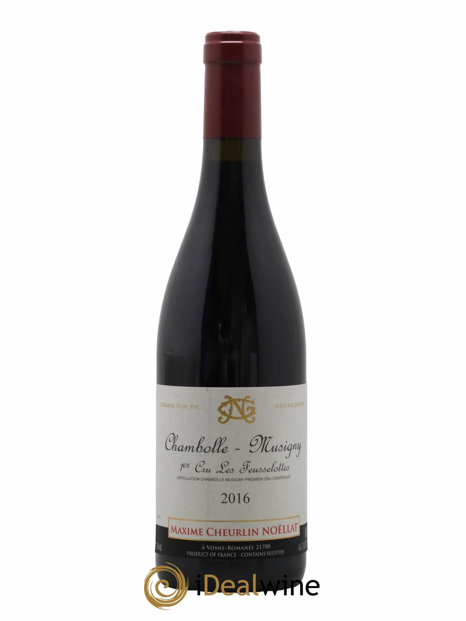 Chambolle-Musigny 1er Cru Les Feusselottes Maxime Cheurlin Noëllat 2016 - Lot de 1 bouteille - 0