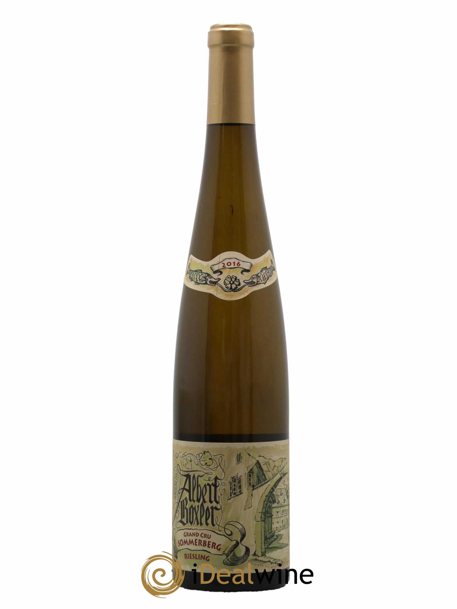Alsace Riesling Grand Cru Sommerberg Albert Boxler 2016 - Lot de 1 bouteille - 0