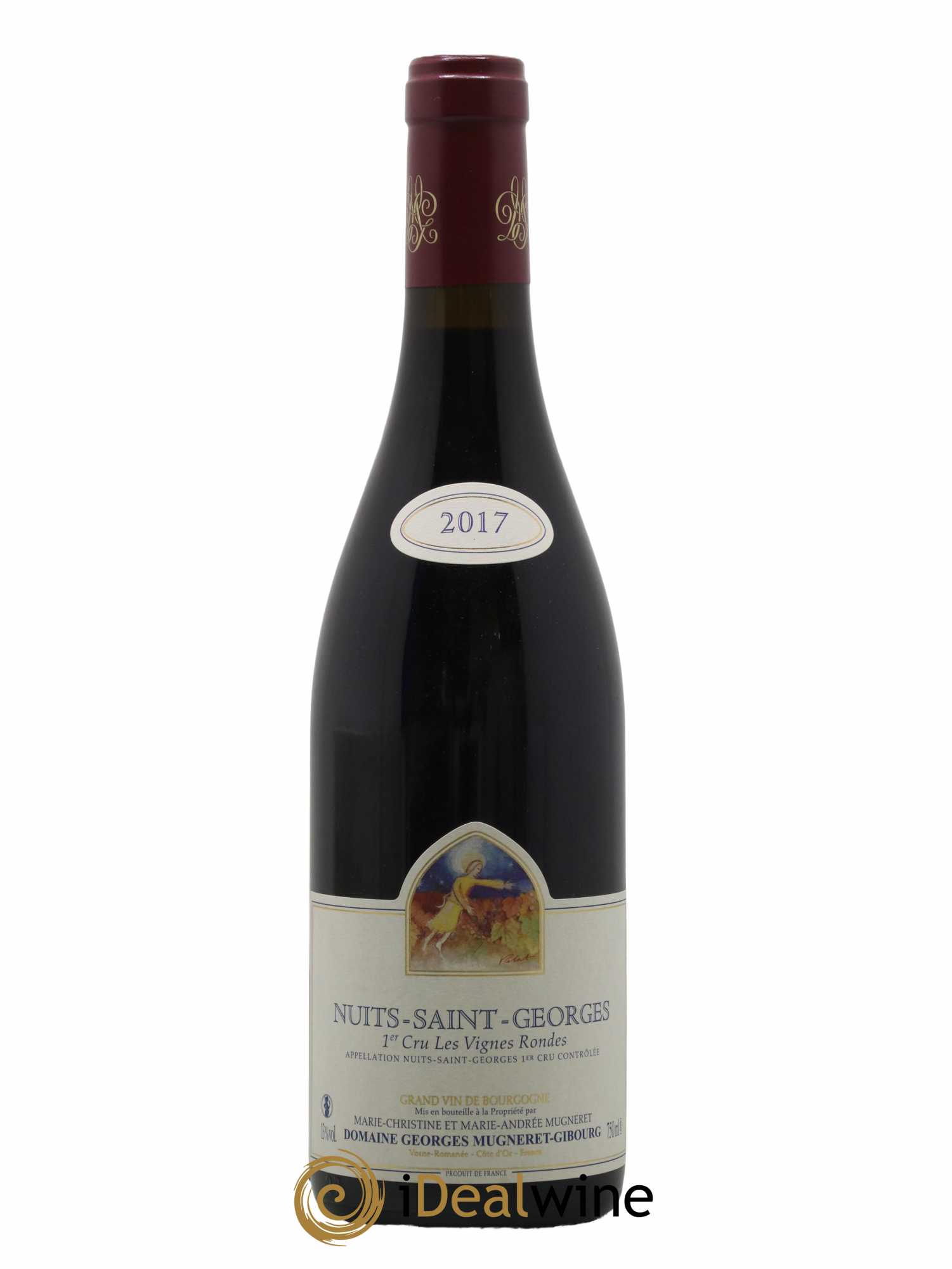 Nuits-Saint-Georges 1er Cru Les Vignes Rondes Mugneret-Gibourg (Domaine) 2017 - Lot de 1 bouteille - 0