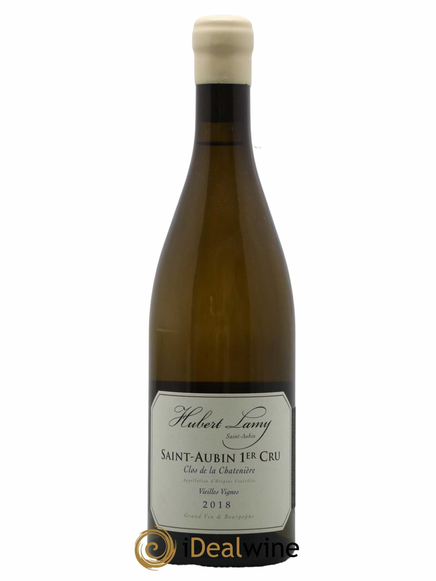 Saint-Aubin 1er Cru Clos de la Chatenière Vieilles Vignes Hubert Lamy 2018 - Lot de 1 bouteille - 0
