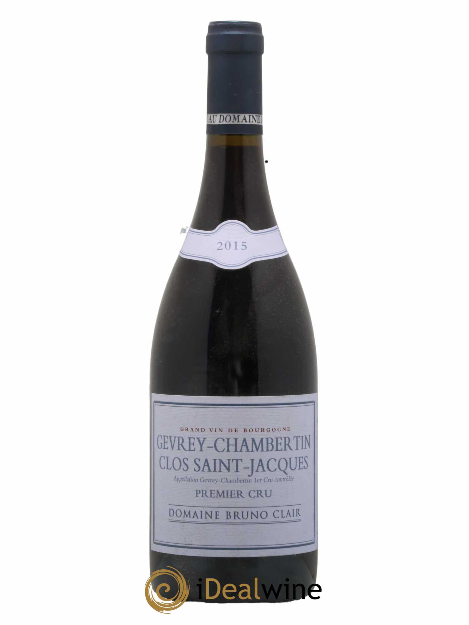 Gevrey-Chambertin 1er Cru Clos Saint-Jacques Bruno Clair (Domaine) 2015 - Lot de 1 bouteille - 0
