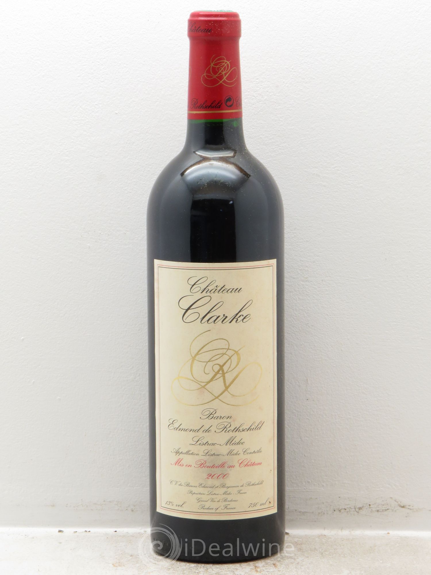 Château Clarke 2000 - Lot de 6 bouteilles - 0