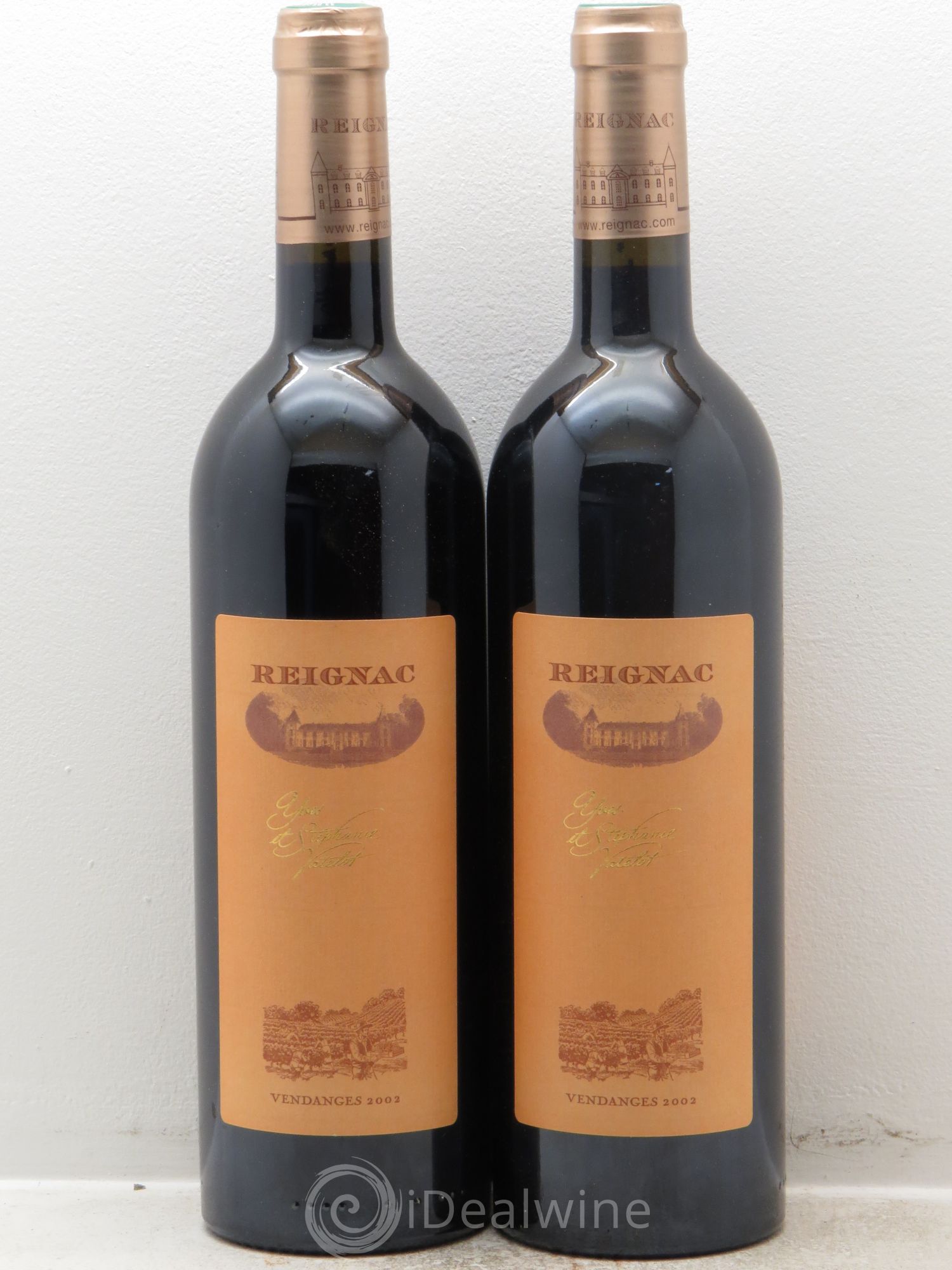 Château de Reignac Second Vin 2002 - Lot de 2 bouteilles - 0