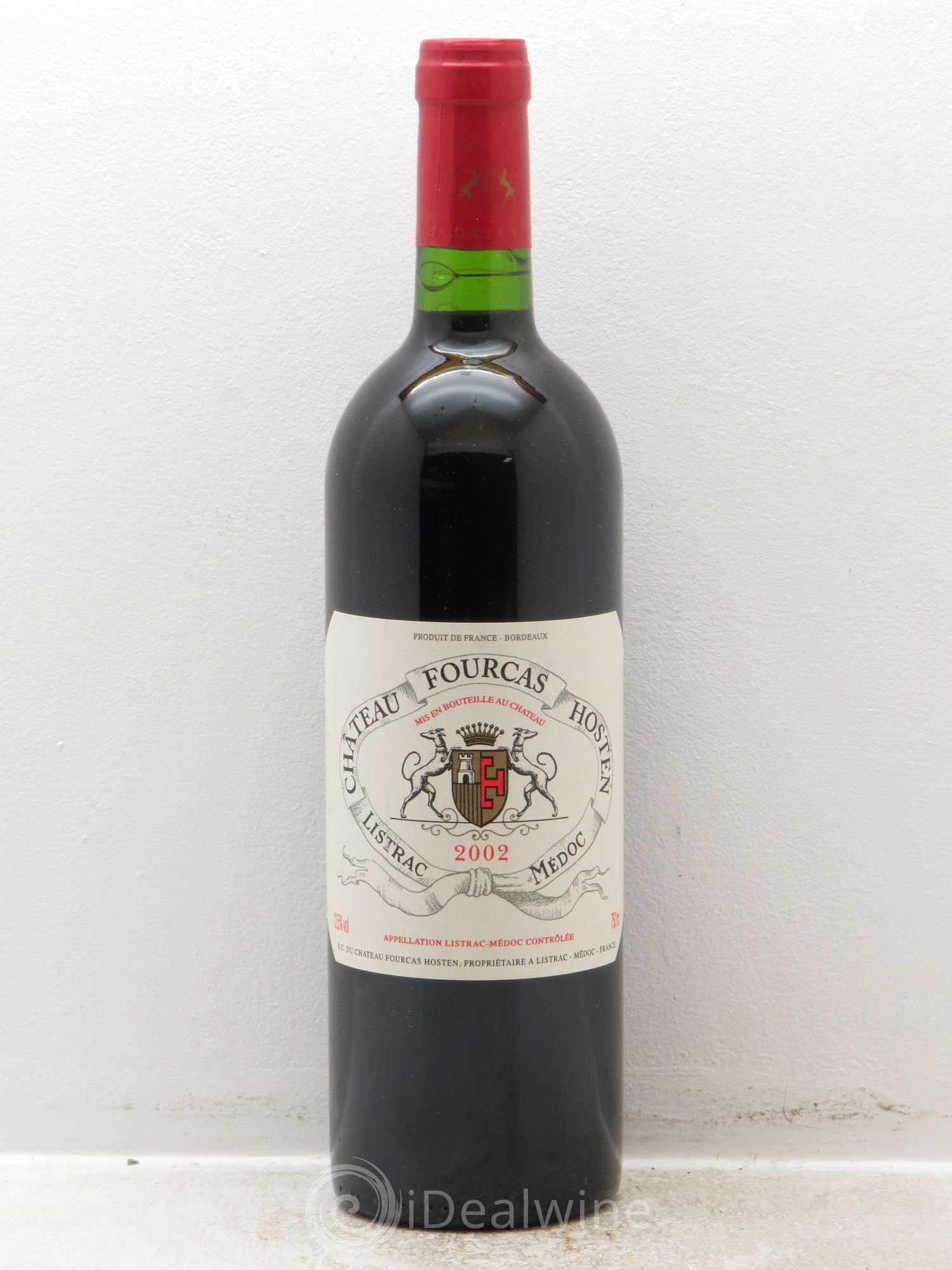 Château Fourcas Hosten Cru Bourgeois 2002 - Lot de 1 bouteille - 0