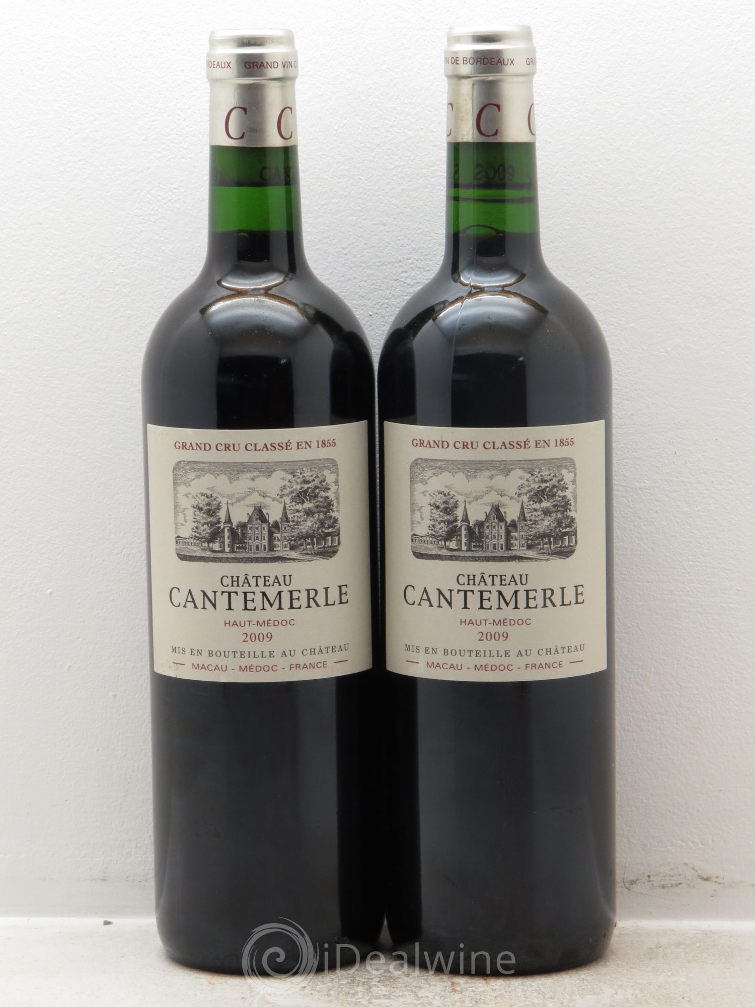 Château Cantemerle 5ème Grand Cru Classé 2009 - Lot de 2 bouteilles - 0