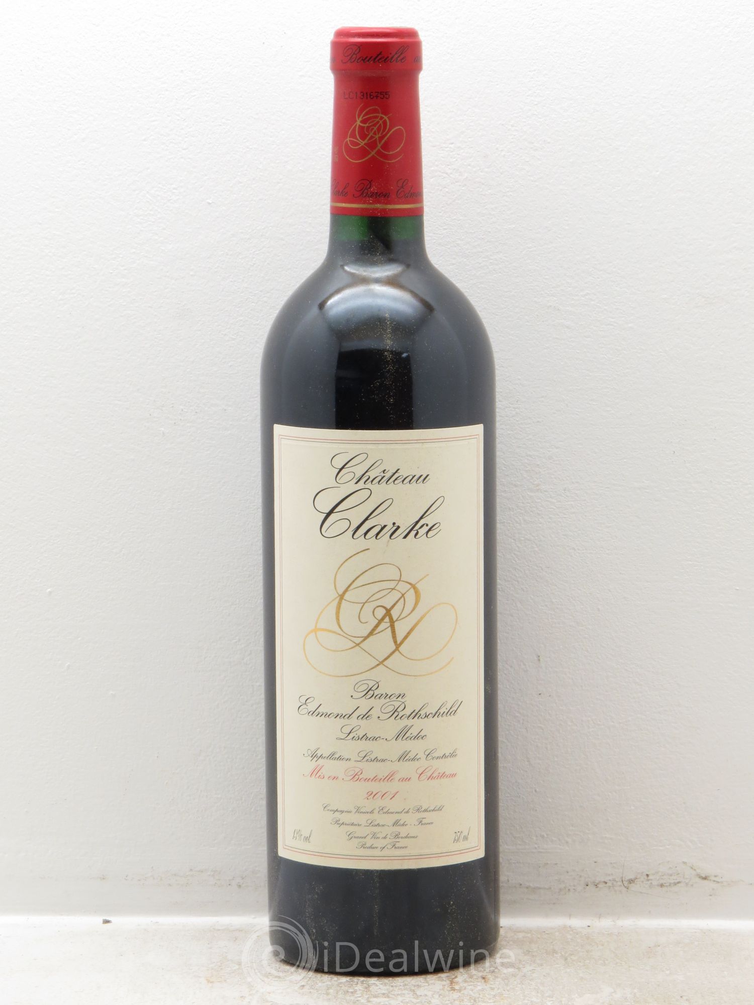 Château Clarke 2001 - Lot de 6 bouteilles - 0