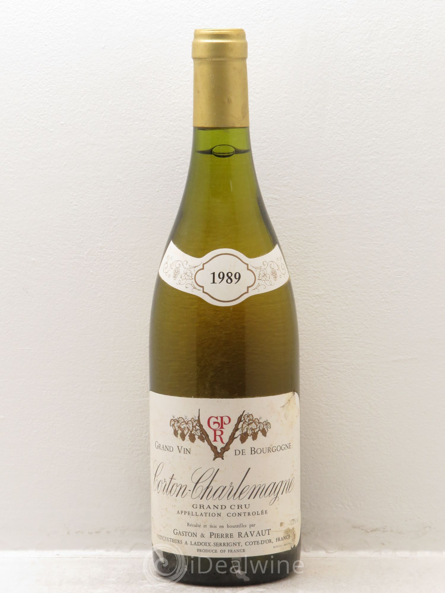 Corton-Charlemagne Grand Cru 1989 - Lot de 1 bouteille - 0