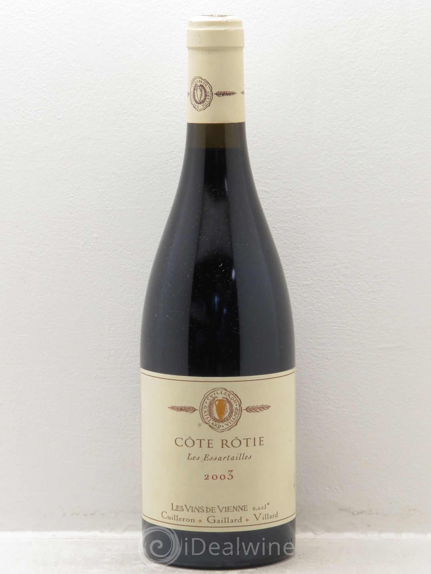 Côte-Rôtie Les Essartailles Les Vins de Vienne 2003 - Lot de 1 bouteille - 0