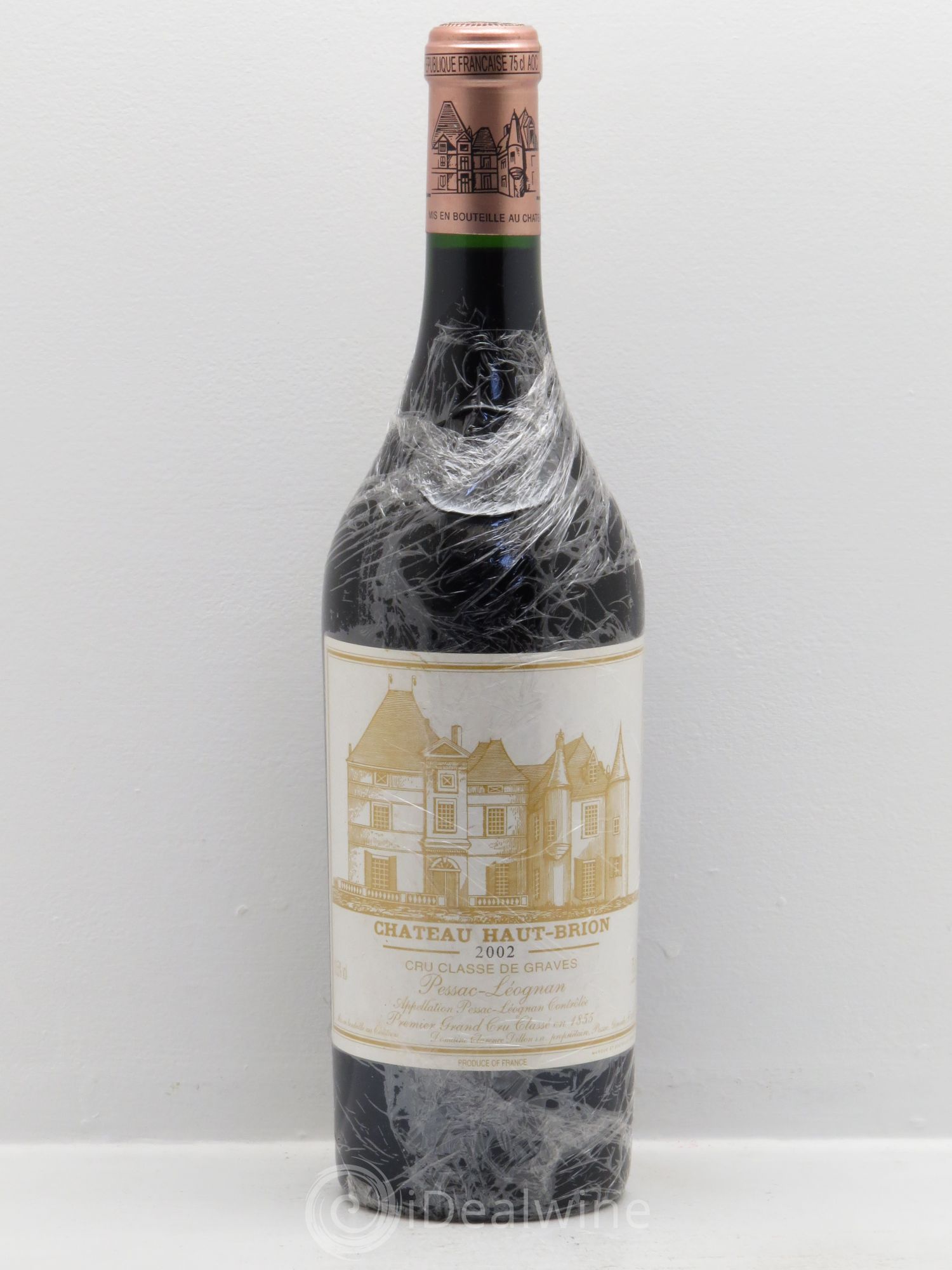 Château Haut Brion 1er Grand Cru Classé 2002 - Lot de 1 bouteille - 0