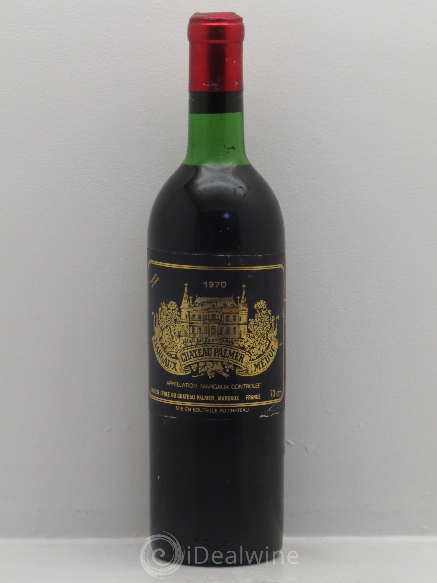 Château Palmer 3ème Grand Cru Classé 1970 - Lot de 1 bouteille - 0