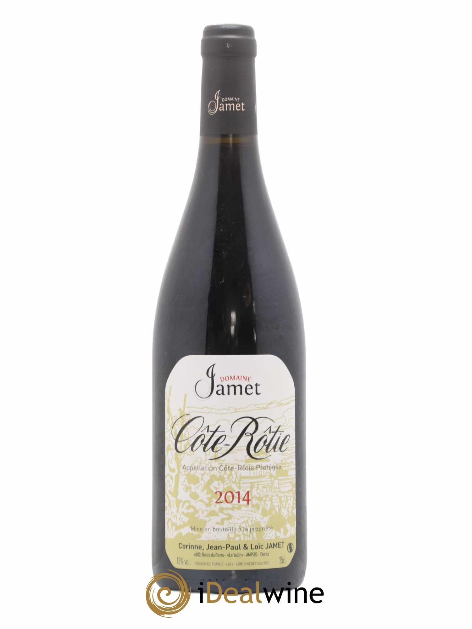 Côte-Rôtie Jamet (Domaine) 2014 - Lot de 1 bouteille - 0