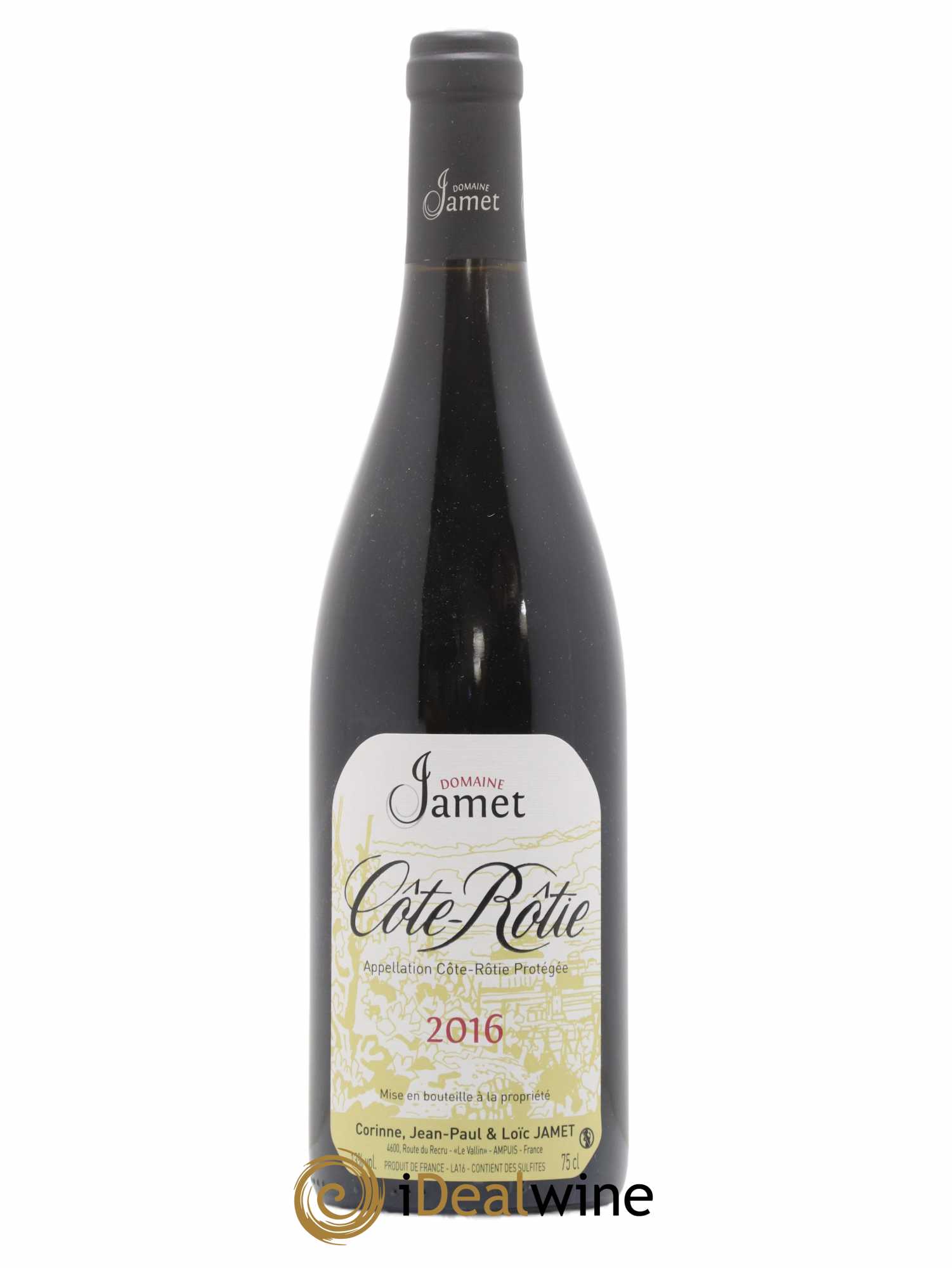 Côte-Rôtie Jamet (Domaine) 2016 - Lot de 1 bouteille - 0