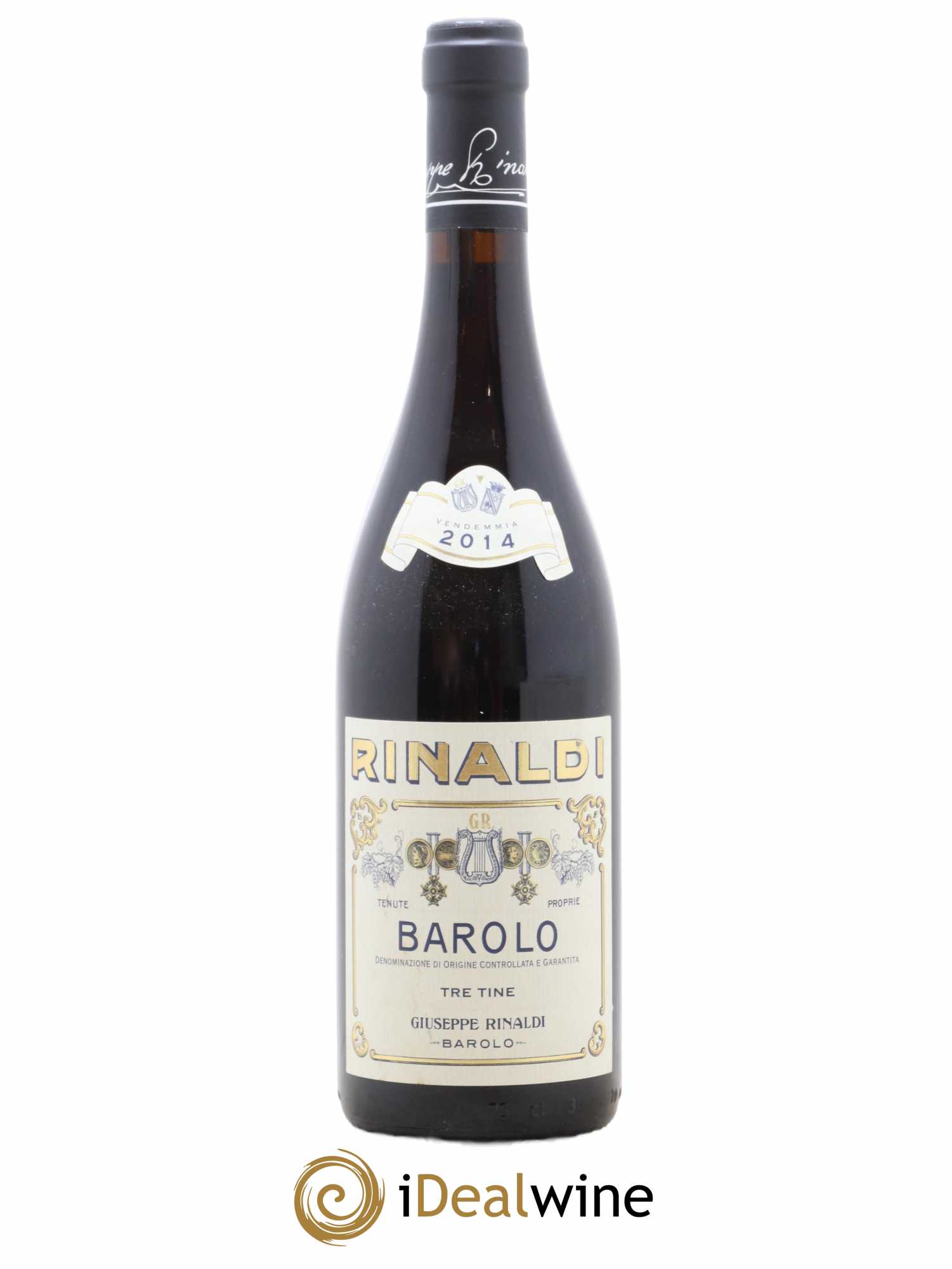 Barolo DOCG Tre Tine Giuseppe Rinaldi 2014 - Lot de 1 bouteille - 0