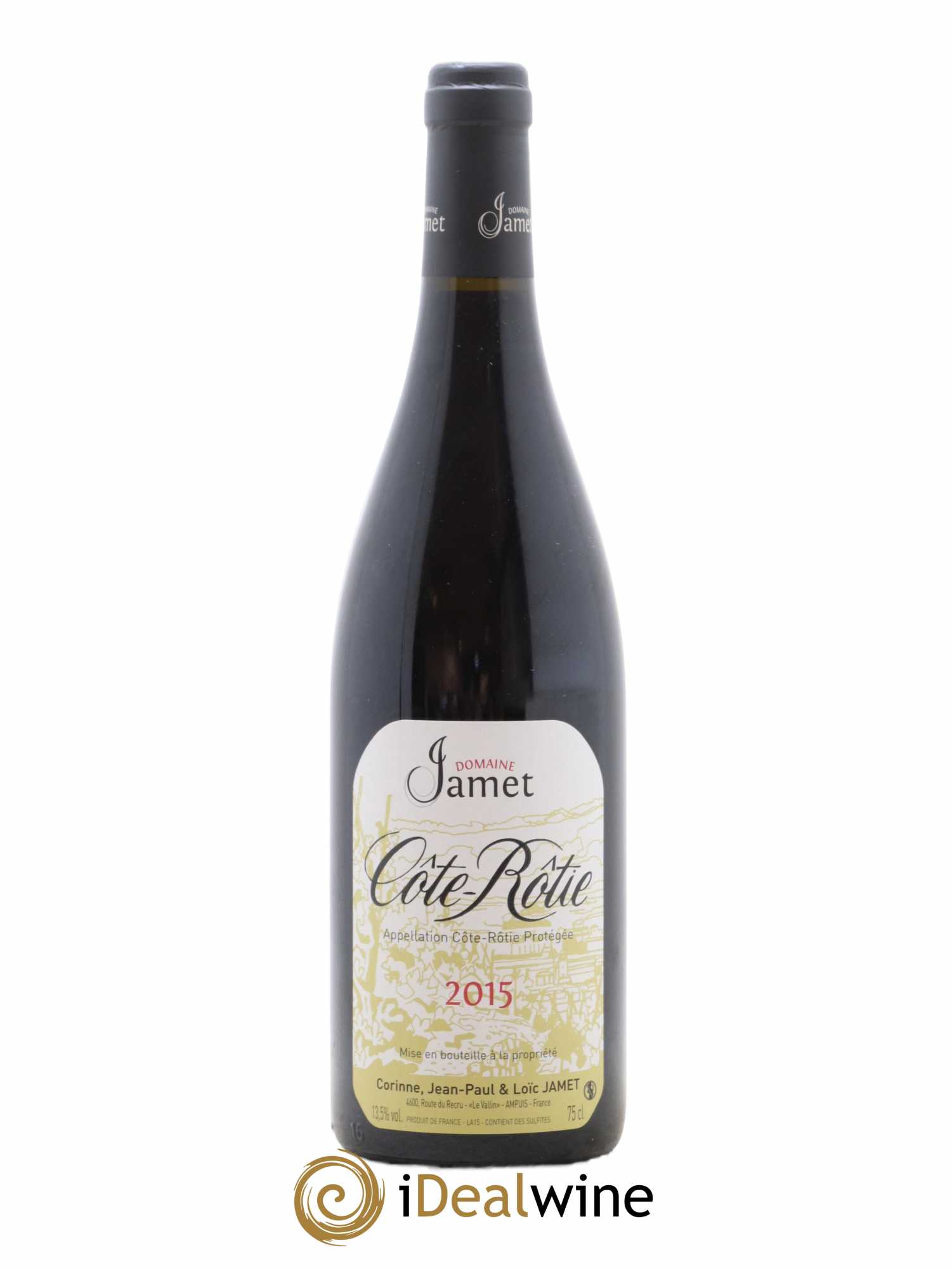 Côte-Rôtie Jamet (Domaine) 2015 - Lot de 1 bouteille - 0