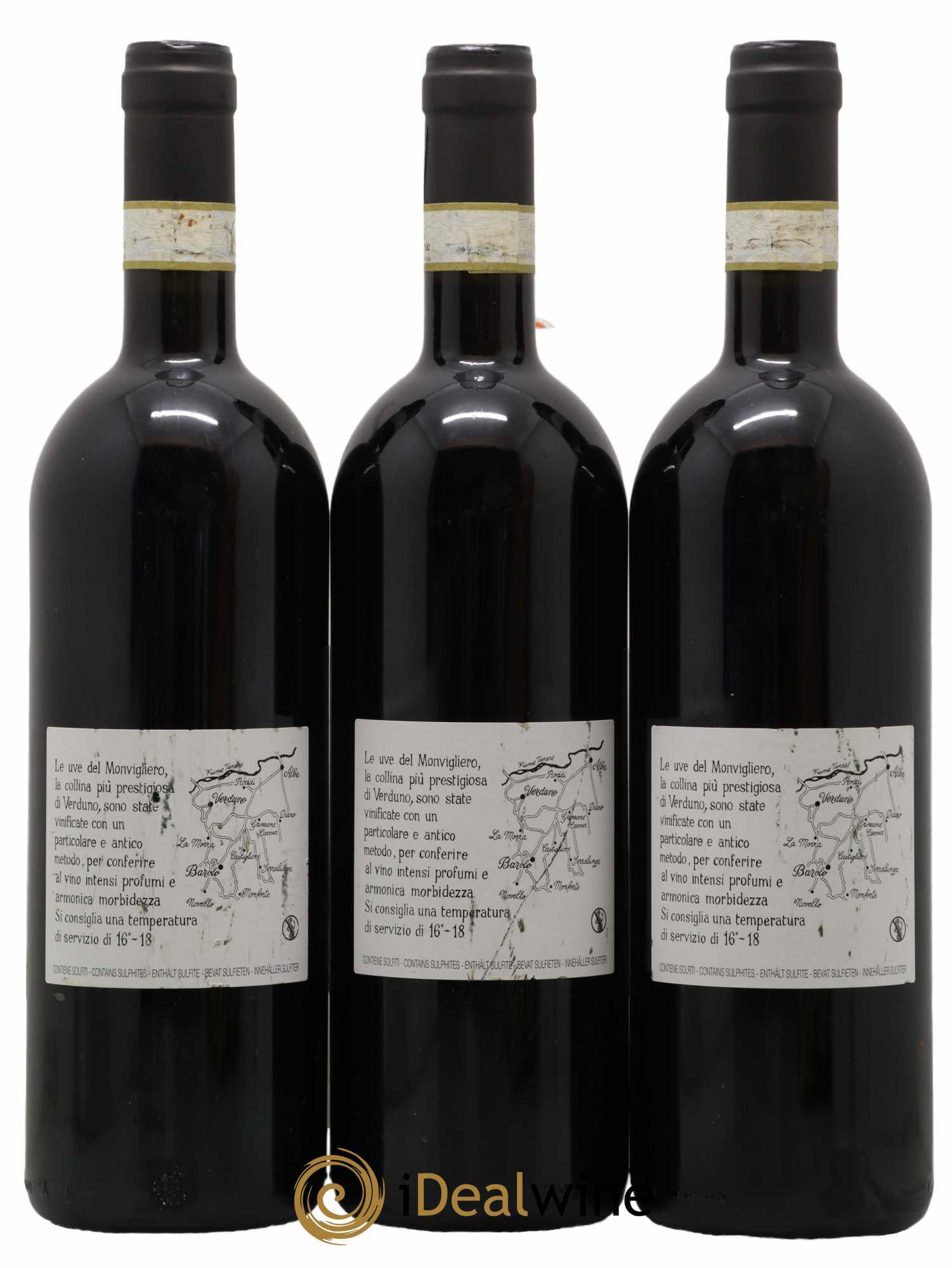 Barolo DOCG Monvigliero Comm. Giovan Battista Burlotto 2014 - Posten von 3 Flaschen - 1