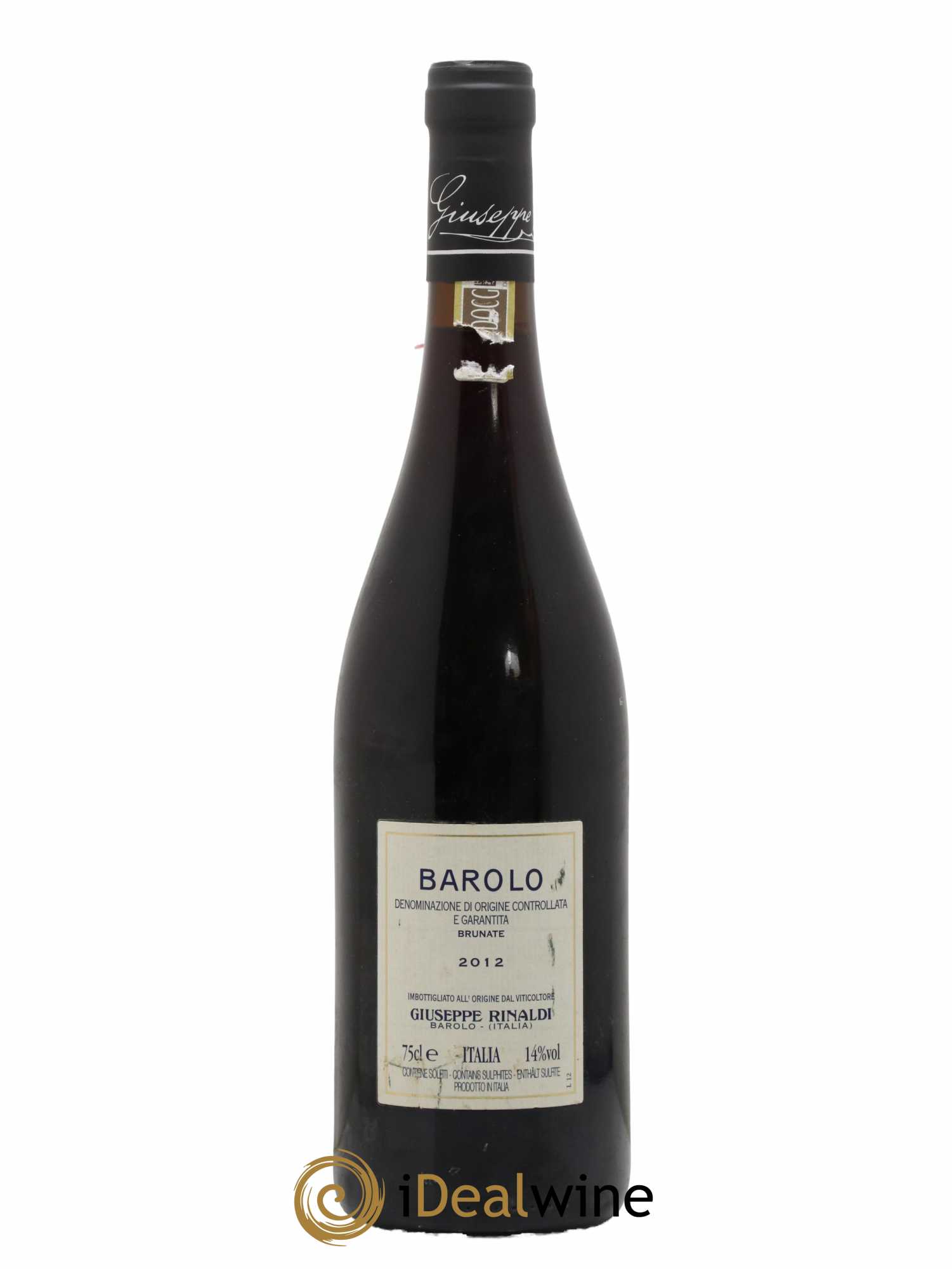 Barolo DOCG Brunate Giuseppe Rinaldi 2012 - Posten von 1 Flasche - 1