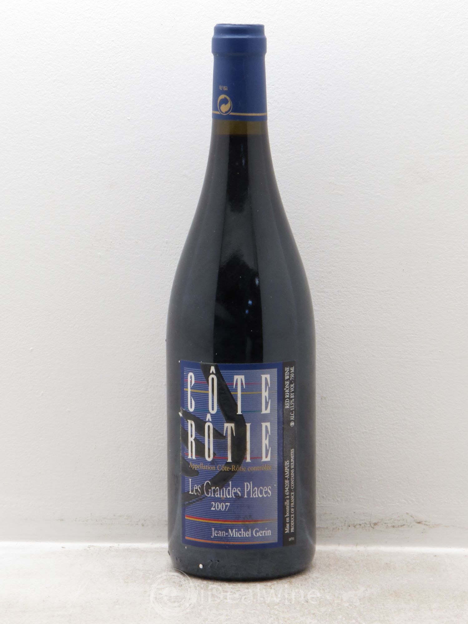 Côte-Rôtie Les Grandes Places Jean-Michel Gerin 2007 - Lot de 6 bouteilles - 0