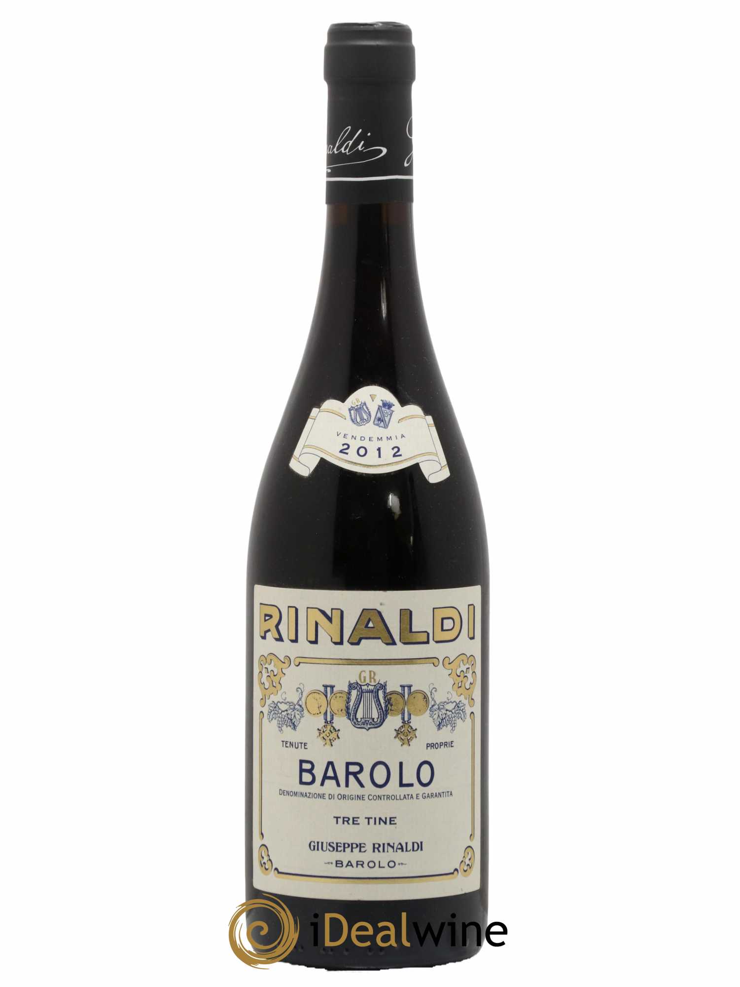 Barolo DOCG Tre Tine Giuseppe Rinaldi 2012 - Posten von 1 Flasche - 0