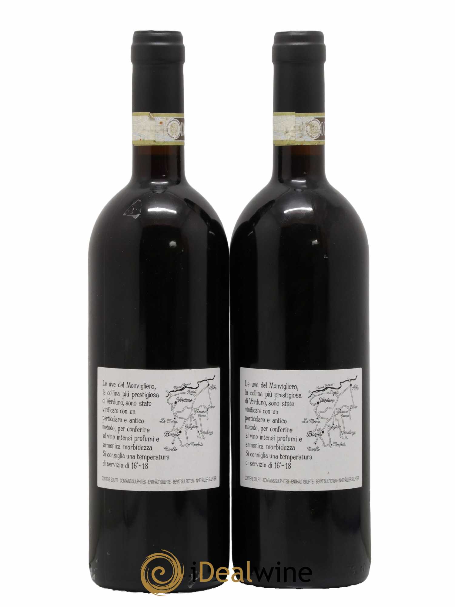 Barolo DOCG Monvigliero Comm. Giovan Battista Burlotto 2012 - Lot de 2 bouteilles - 1