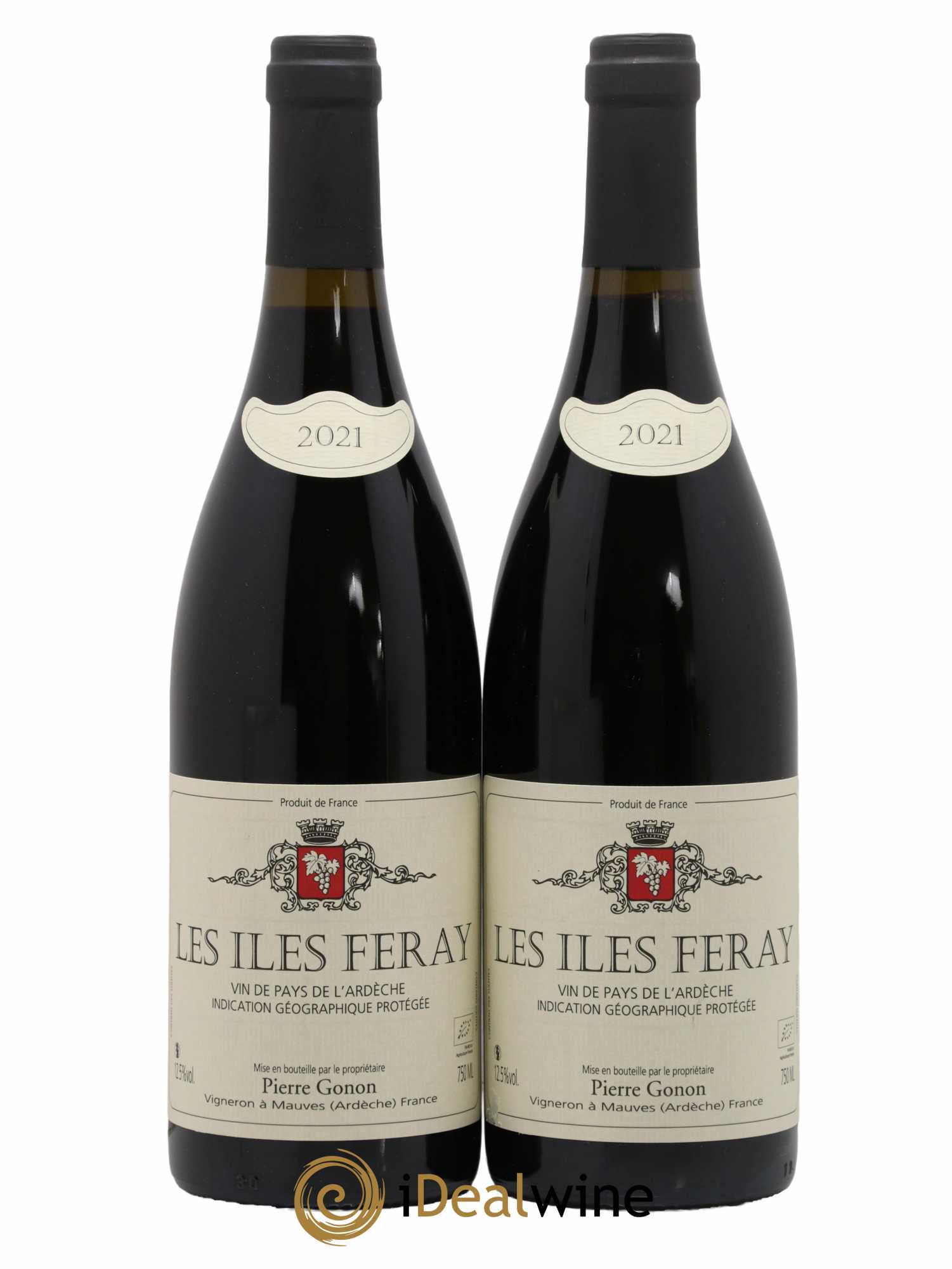 Ardèche Les Iles Feray Gonon (Domaine) 2021 - Lot de 2 bouteilles - 0
