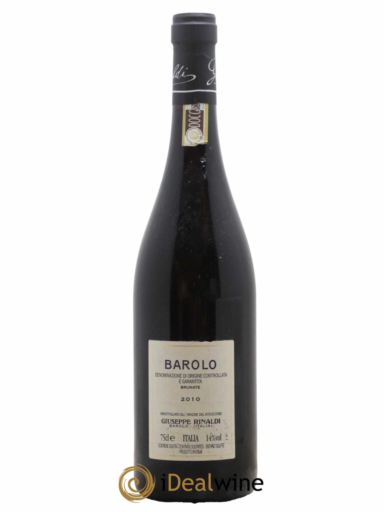 Barolo DOCG Brunate Giuseppe Rinaldi 2010 - Lotto di 1 bottiglia - 1