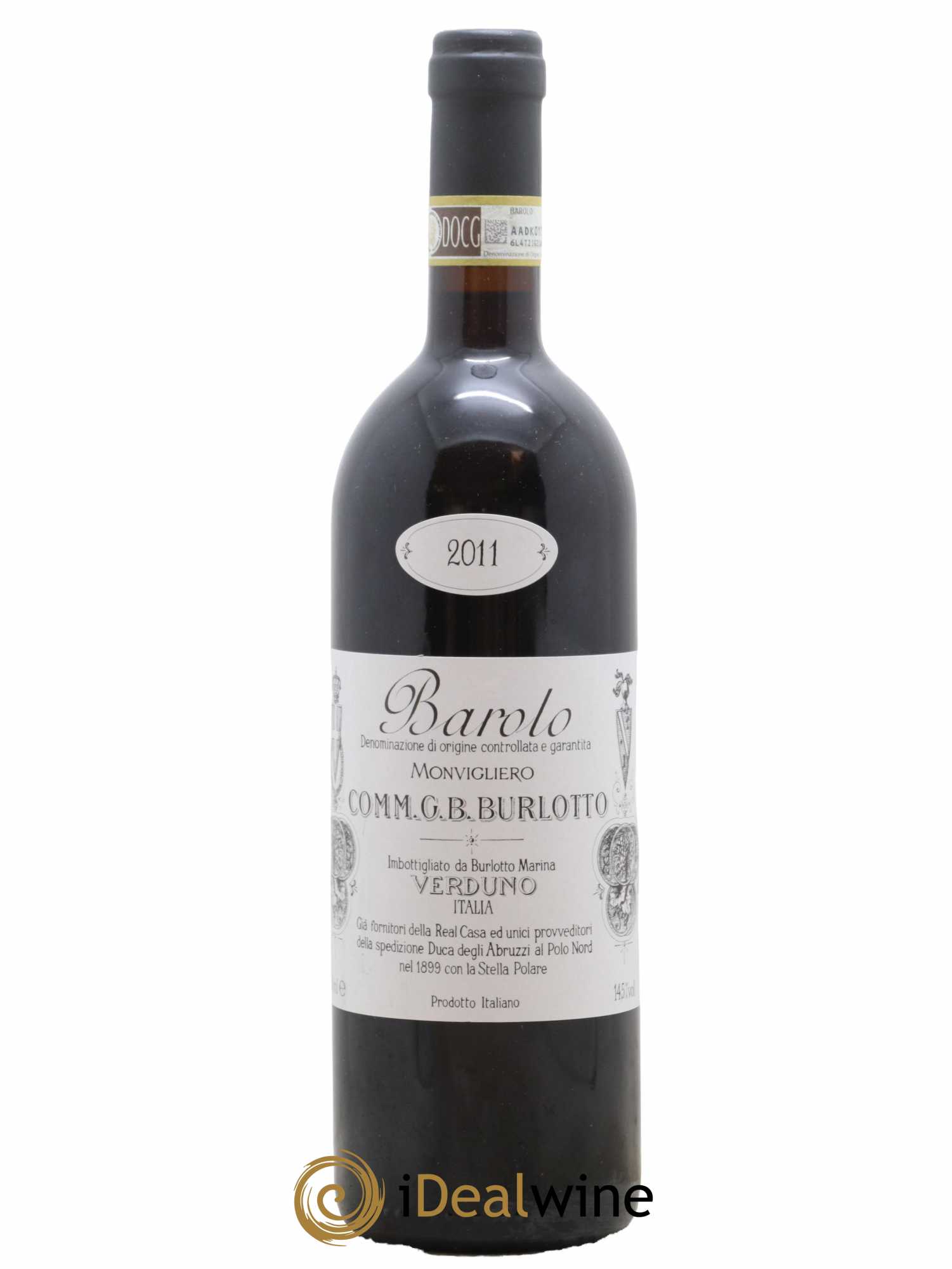 Barolo DOCG Monvigliero Comm. Giovan Battista Burlotto 2011 - Lot de 1 bouteille - 0