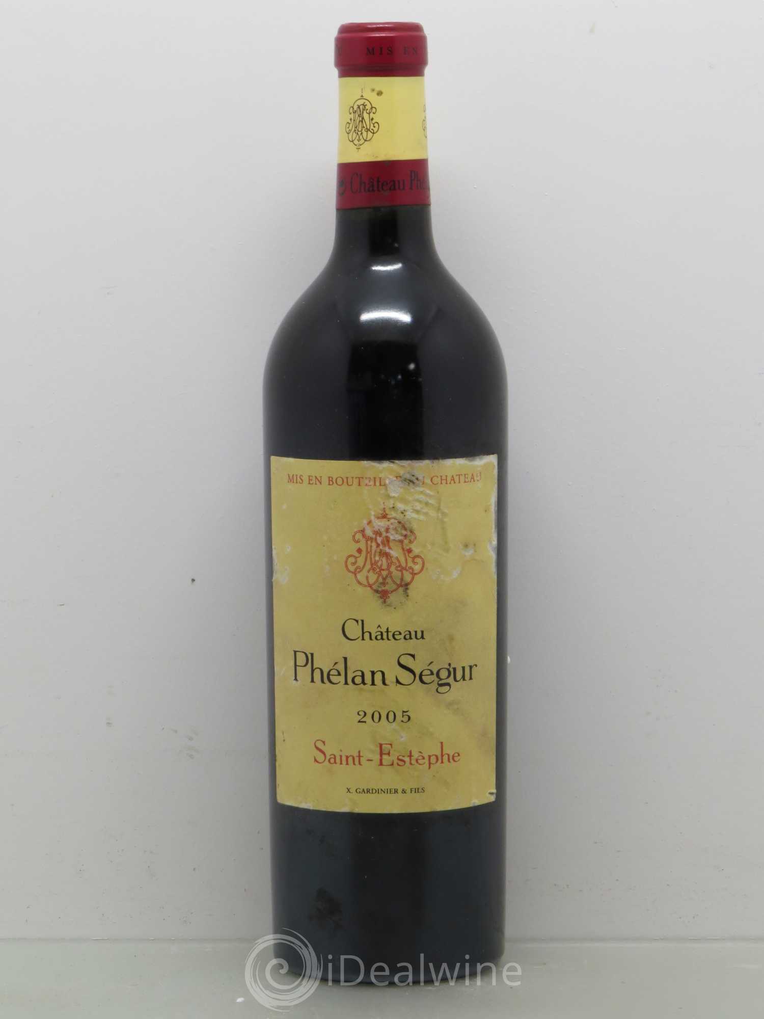 Château Phélan Ségur 2005 - Lot de 1 bouteille - 0