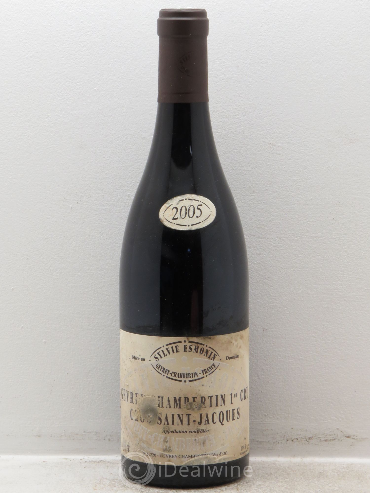 Gevrey-Chambertin 1er Cru Clos Saint Jacques Sylvie Esmonin 2005 - Lot de 1 bouteille - 0