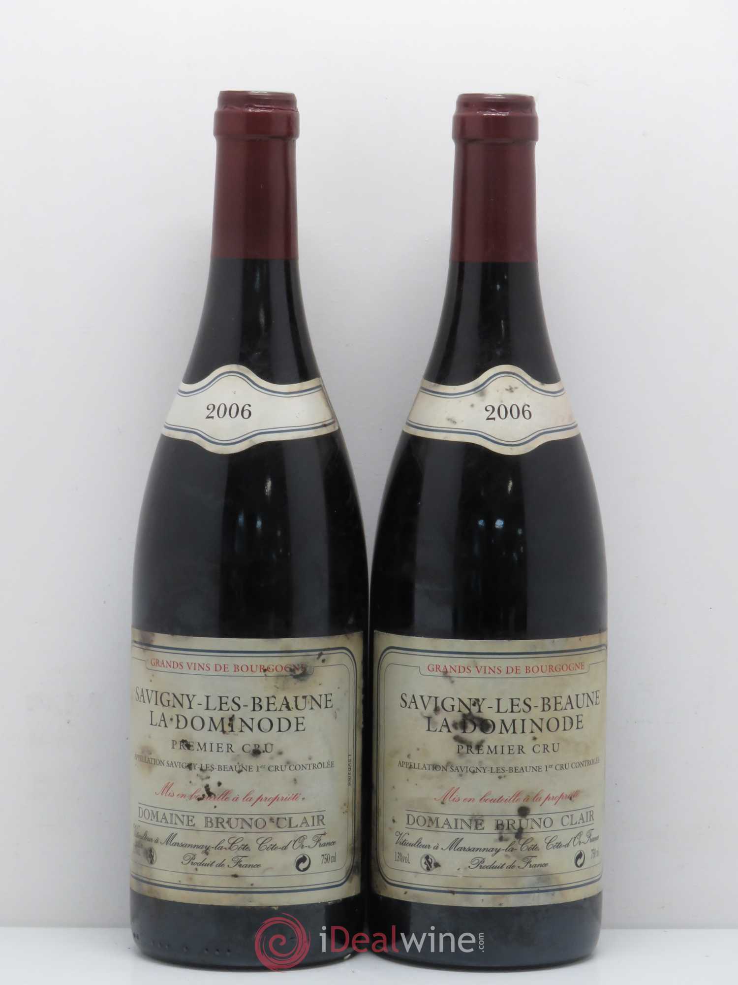 Savigny-lès-Beaune 1er Cru La Dominode Bruno Clair (Domaine) 2006 - Lot de 5 bouteilles - 2