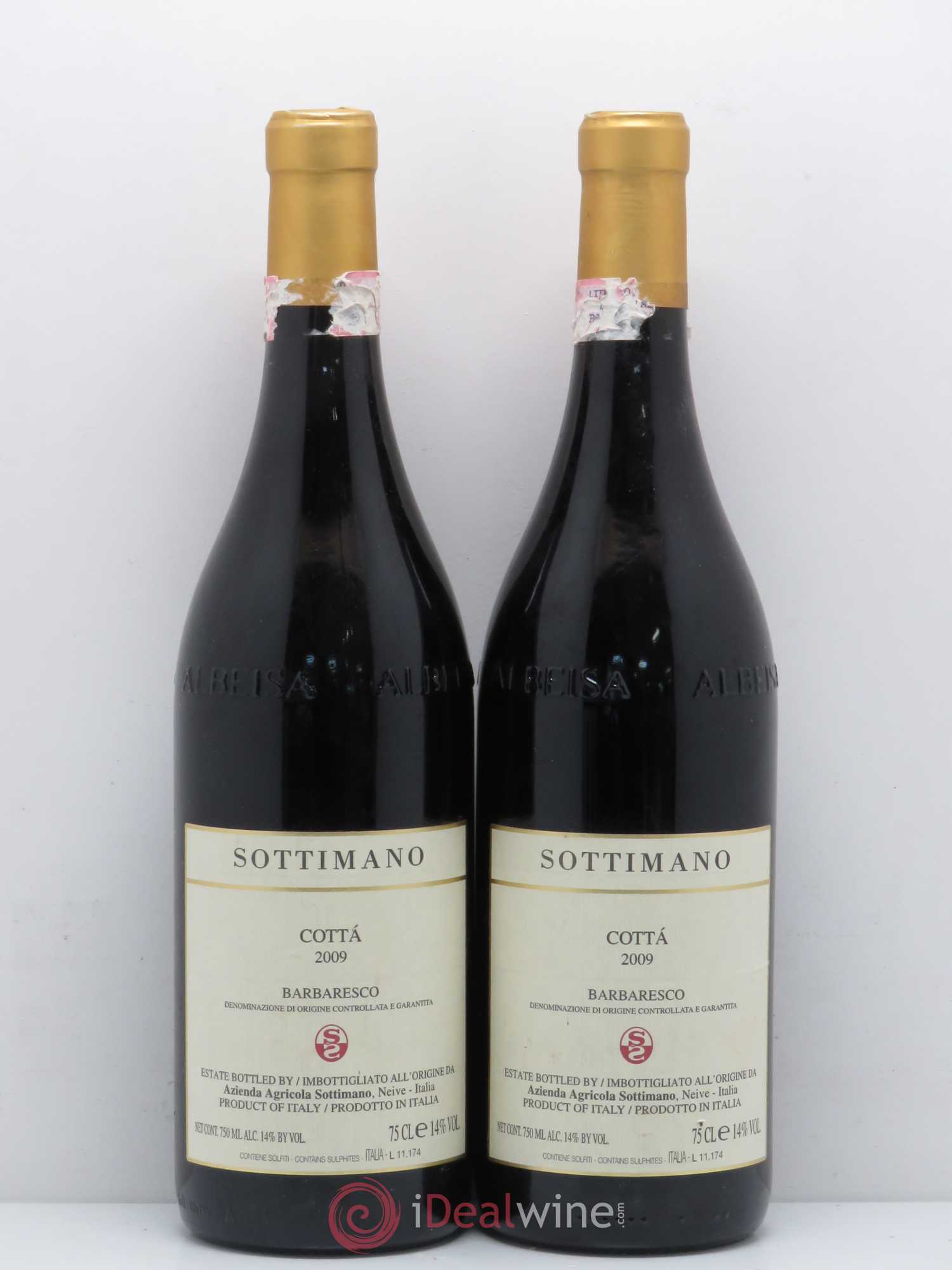 Barbaresco DOCG Cotta Sottimano 2009 - Posten von 2 Flaschen - 0