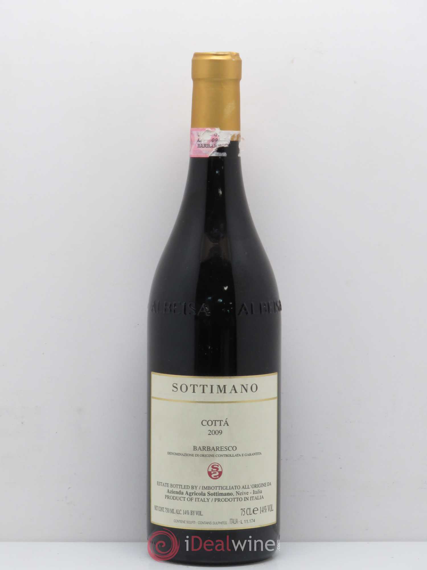 Barbaresco DOCG Cotta Sottimano 2009 - Posten von 1 Flasche - 0