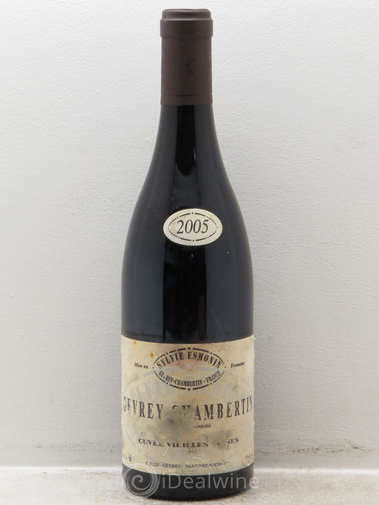Gevrey-Chambertin Vieilles Vignes Sylvie Esmonin 2005 - Lot de 6 bouteilles - 0