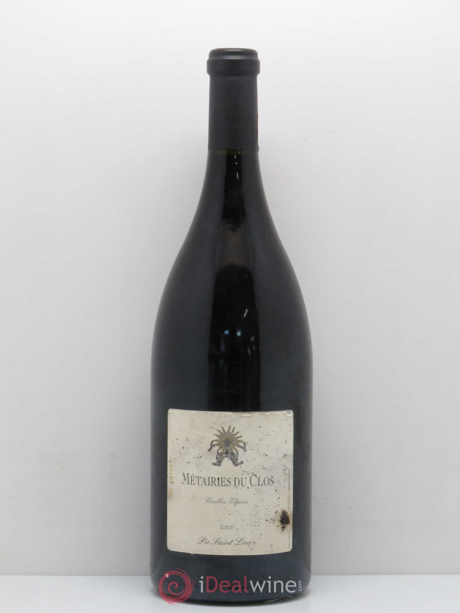 Pic Saint-Loup Les Métairies du Clos Vieilles Vignes Christophe Peyrus et Françoise Julien Vieilles vignes 2005 - Lot de 1 magnum - 0